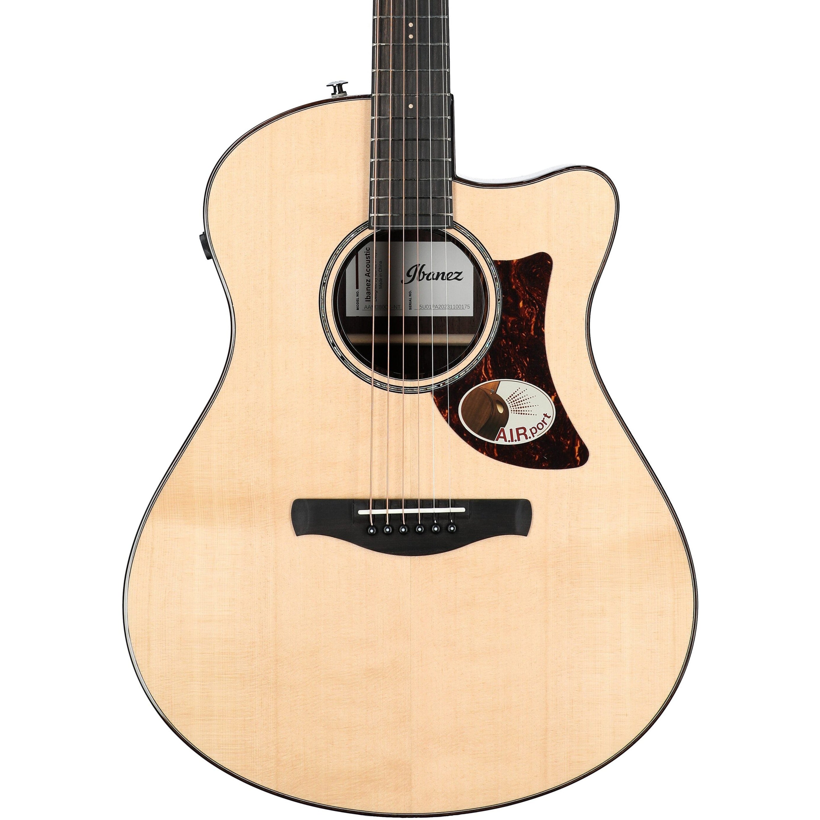 Đàn Guitar Acoustic Advanced Acoustic Ibanez AAM380CE-Mai Nguyên Music