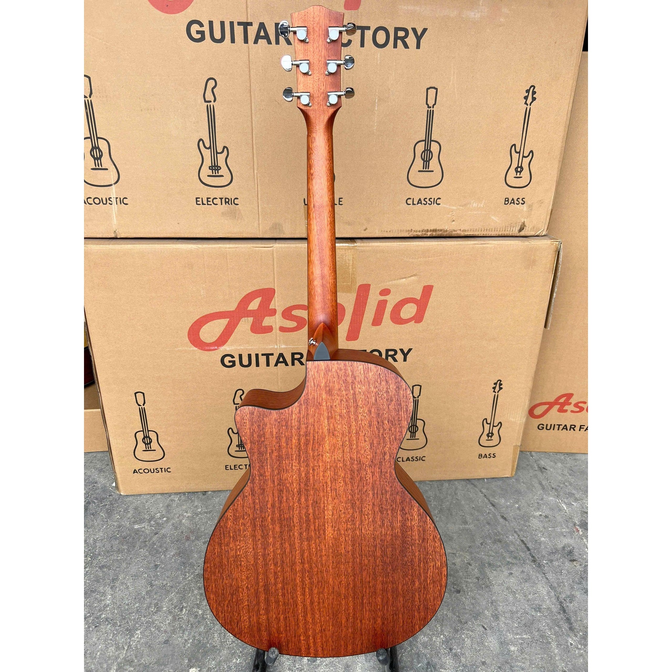 Đàn Guitar Acoustic Asolid 54CA Natural-Mai Nguyên Music