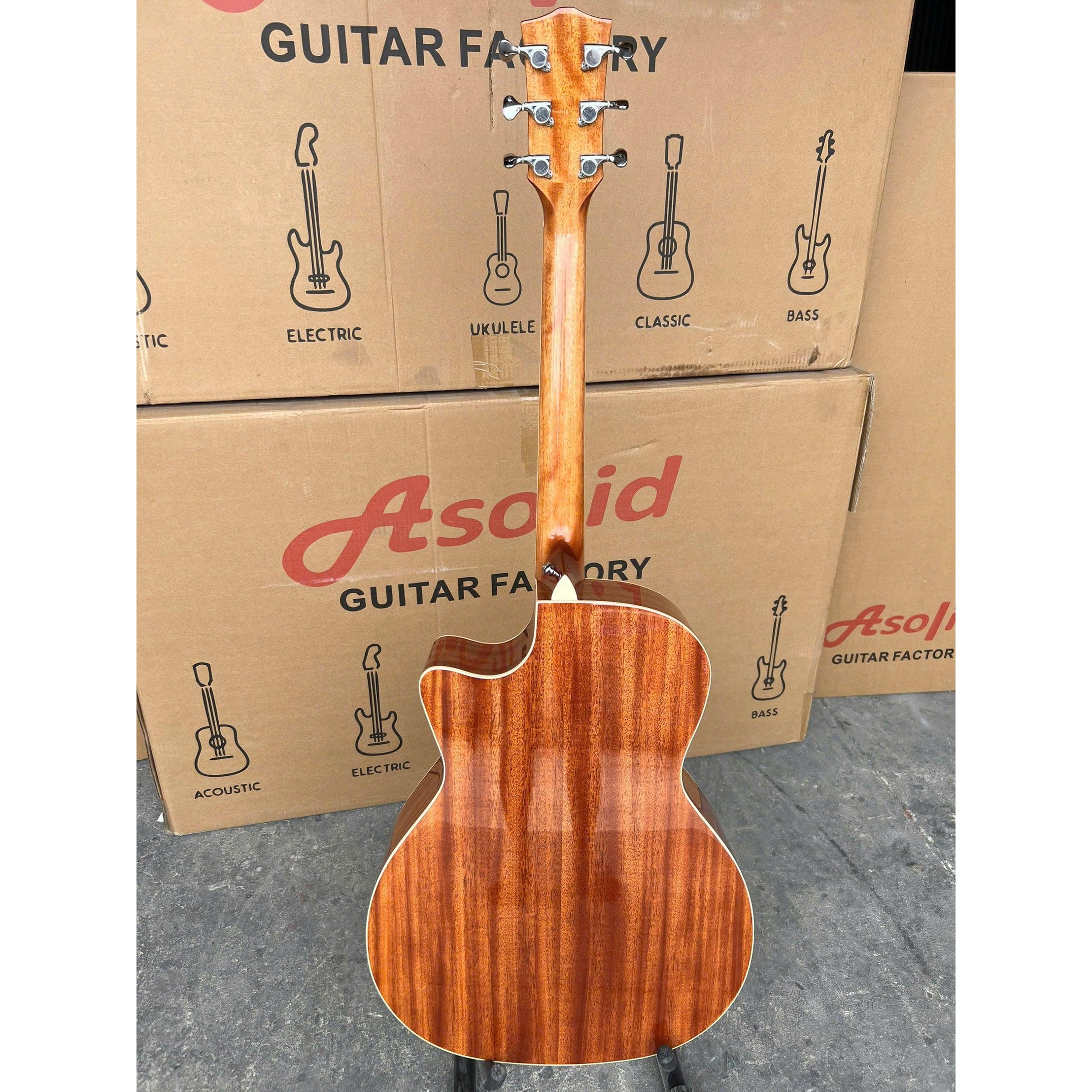 Đàn Guitar Acoustic Asolid 54CA/P Natural-Mai Nguyên Music