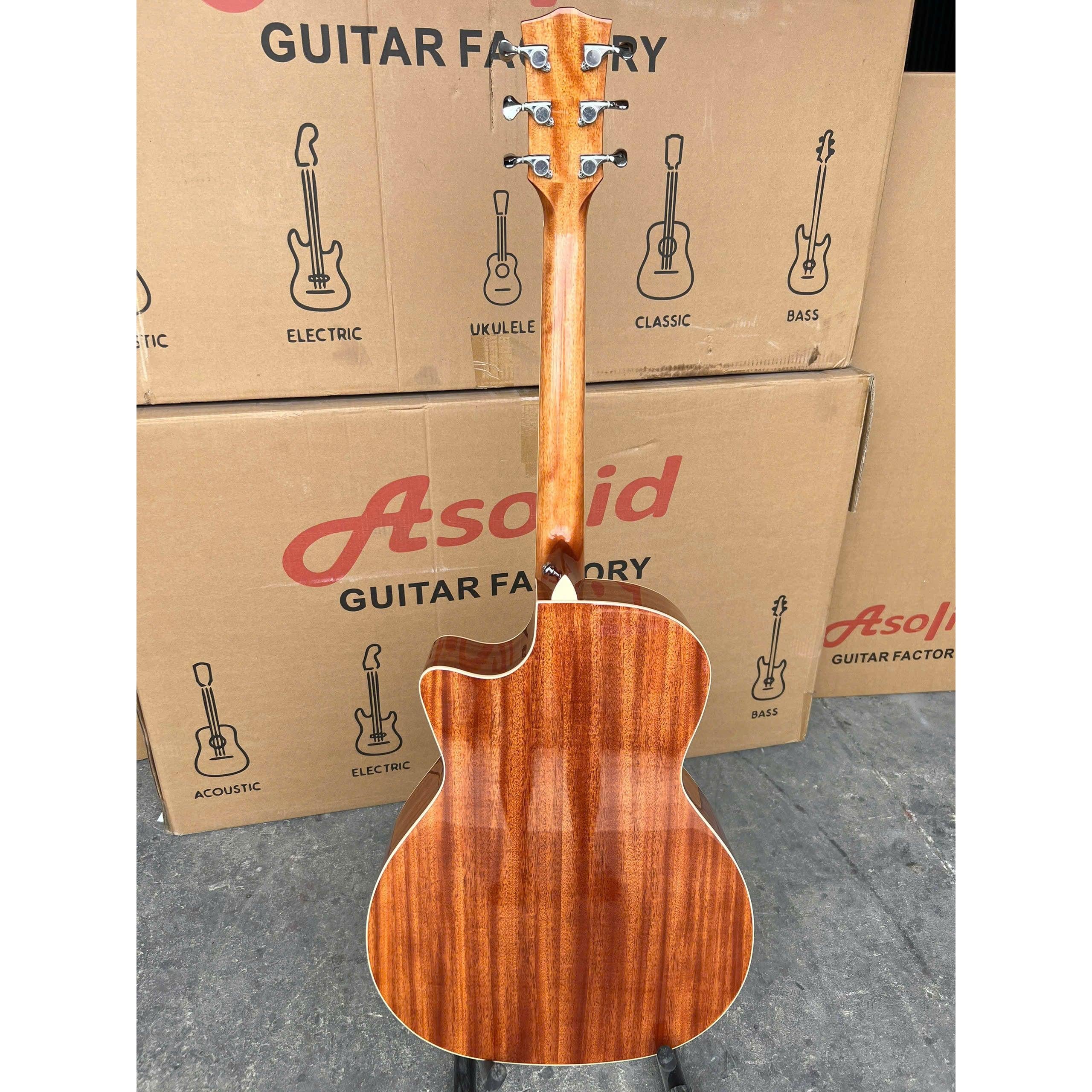 Đàn Guitar Acoustic Asolid 54CA/P Natural-Mai Nguyên Music