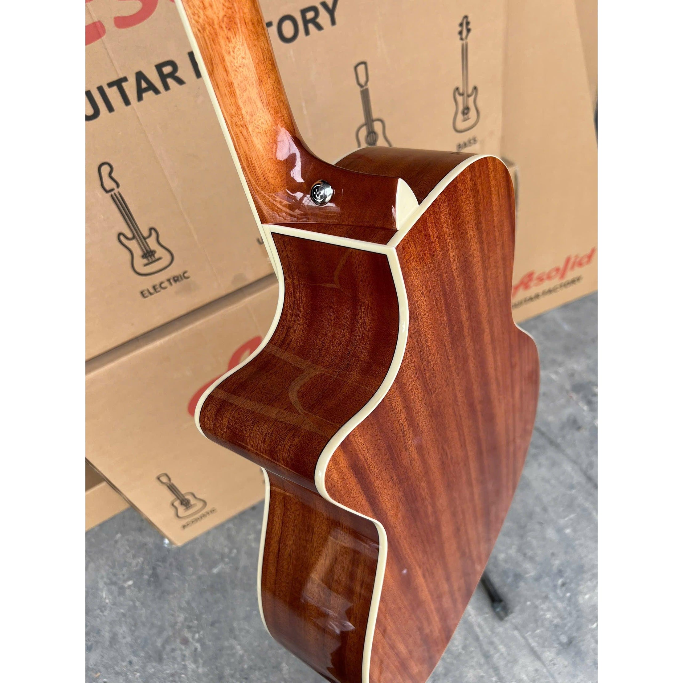 Đàn Guitar Acoustic Asolid 54CA/P Natural-Mai Nguyên Music