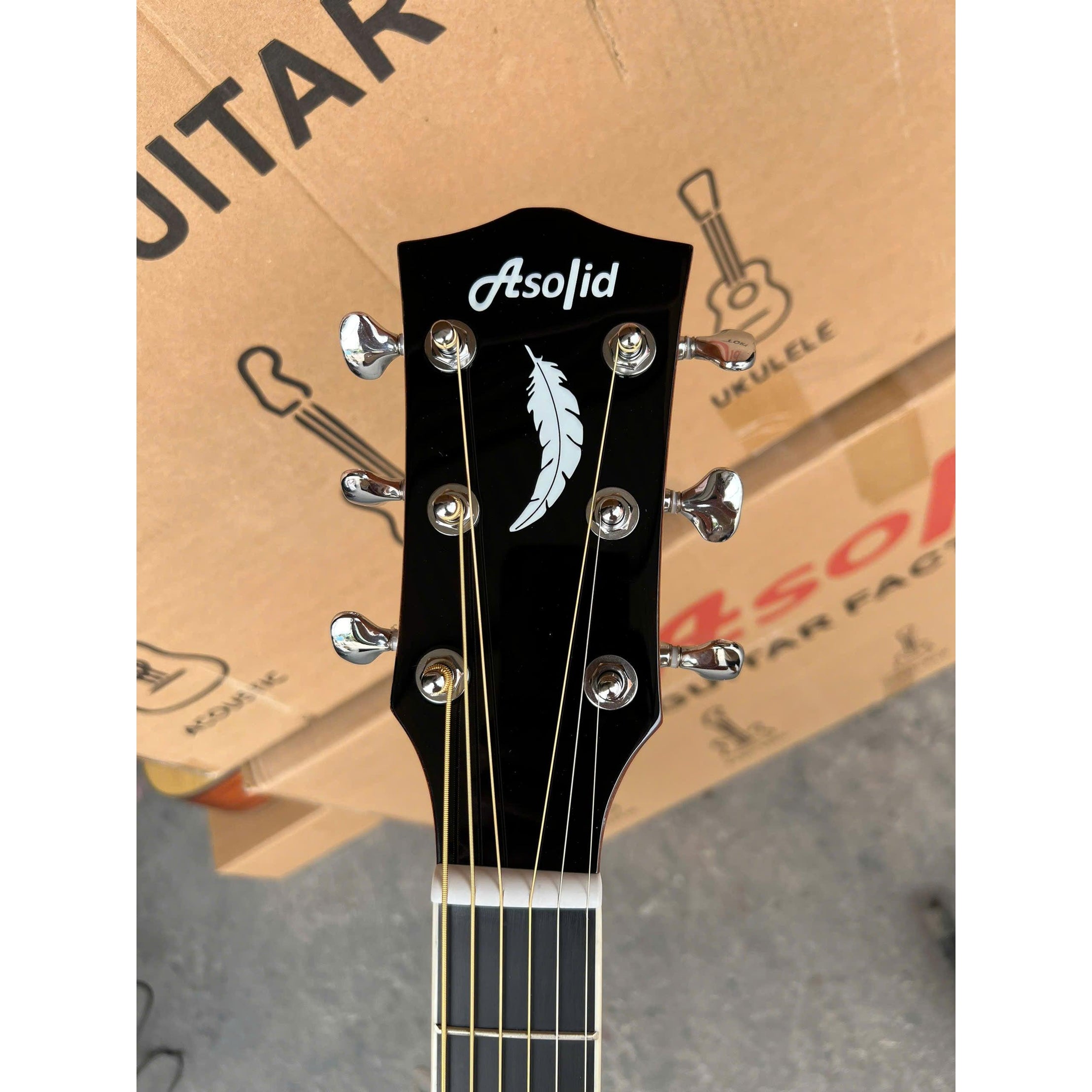 Đàn Guitar Acoustic Asolid 54CA/P Natural-Mai Nguyên Music