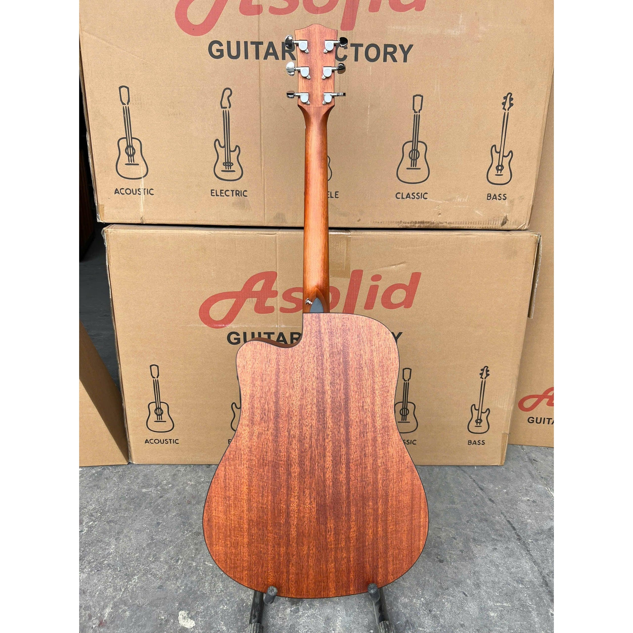 Đàn Guitar Acoustic Asolid 54CD Natural-Mai Nguyên Music