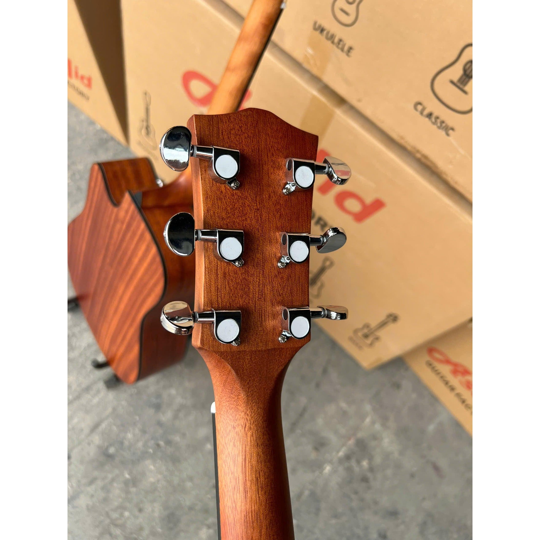 Đàn Guitar Acoustic Asolid 54CD Natural-Mai Nguyên Music
