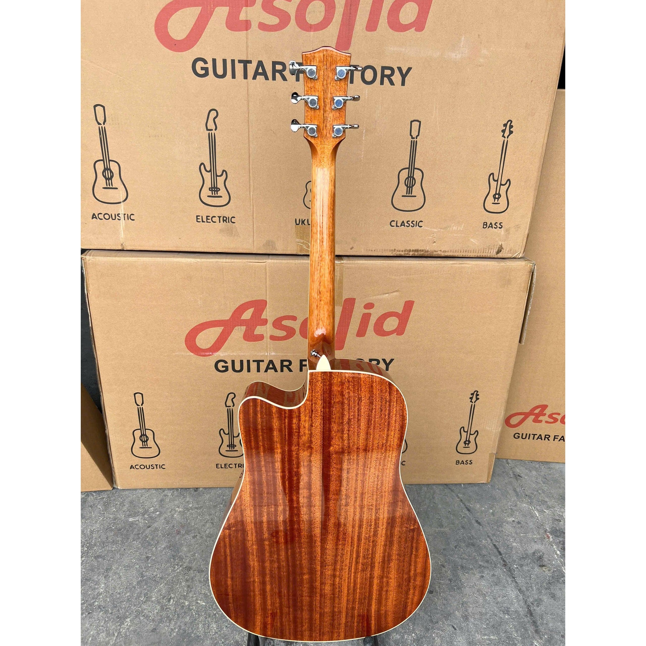 Đàn Guitar Acoustic Asolid 54CD/P Natural-Mai Nguyên Music