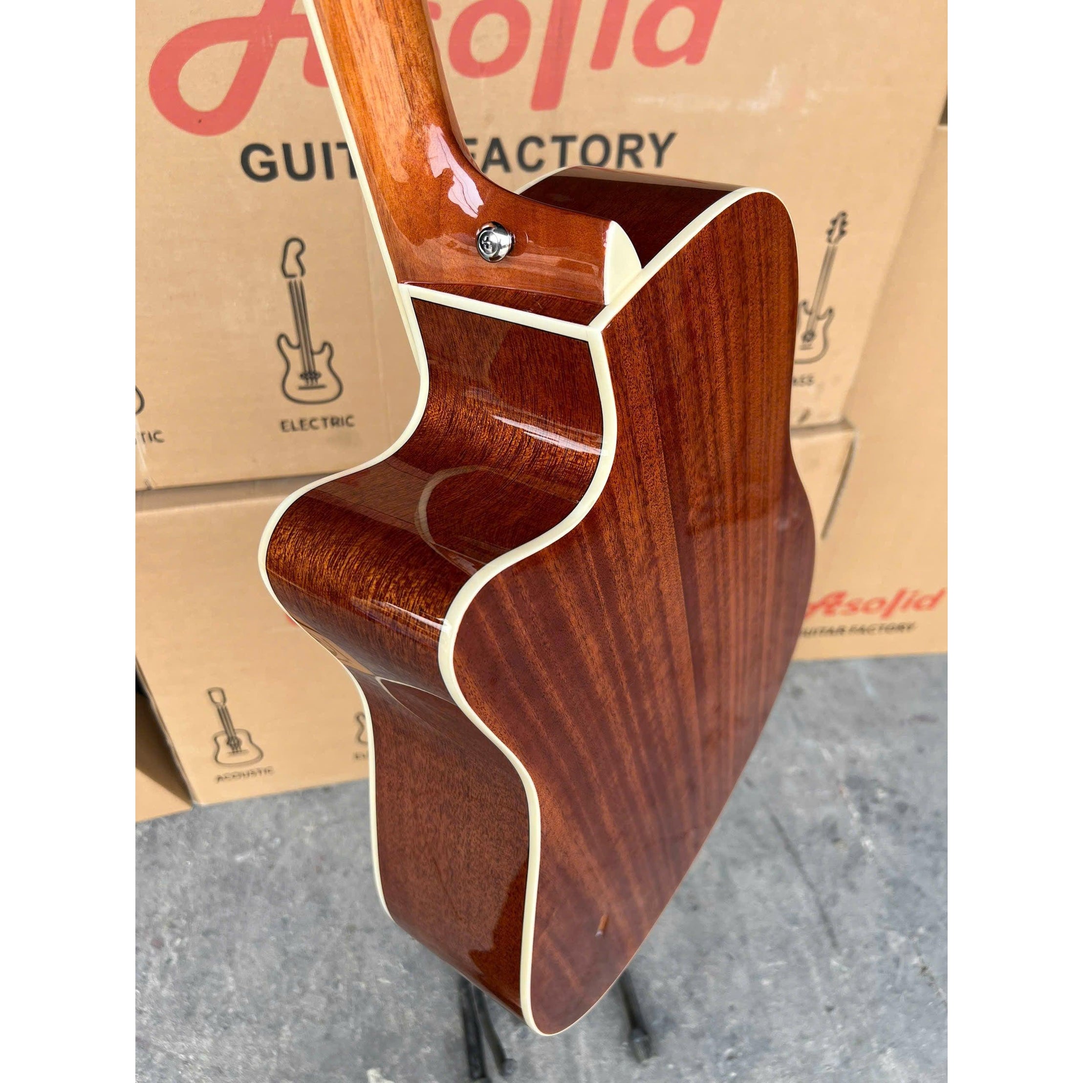 Đàn Guitar Acoustic Asolid 54CD/P Natural-Mai Nguyên Music