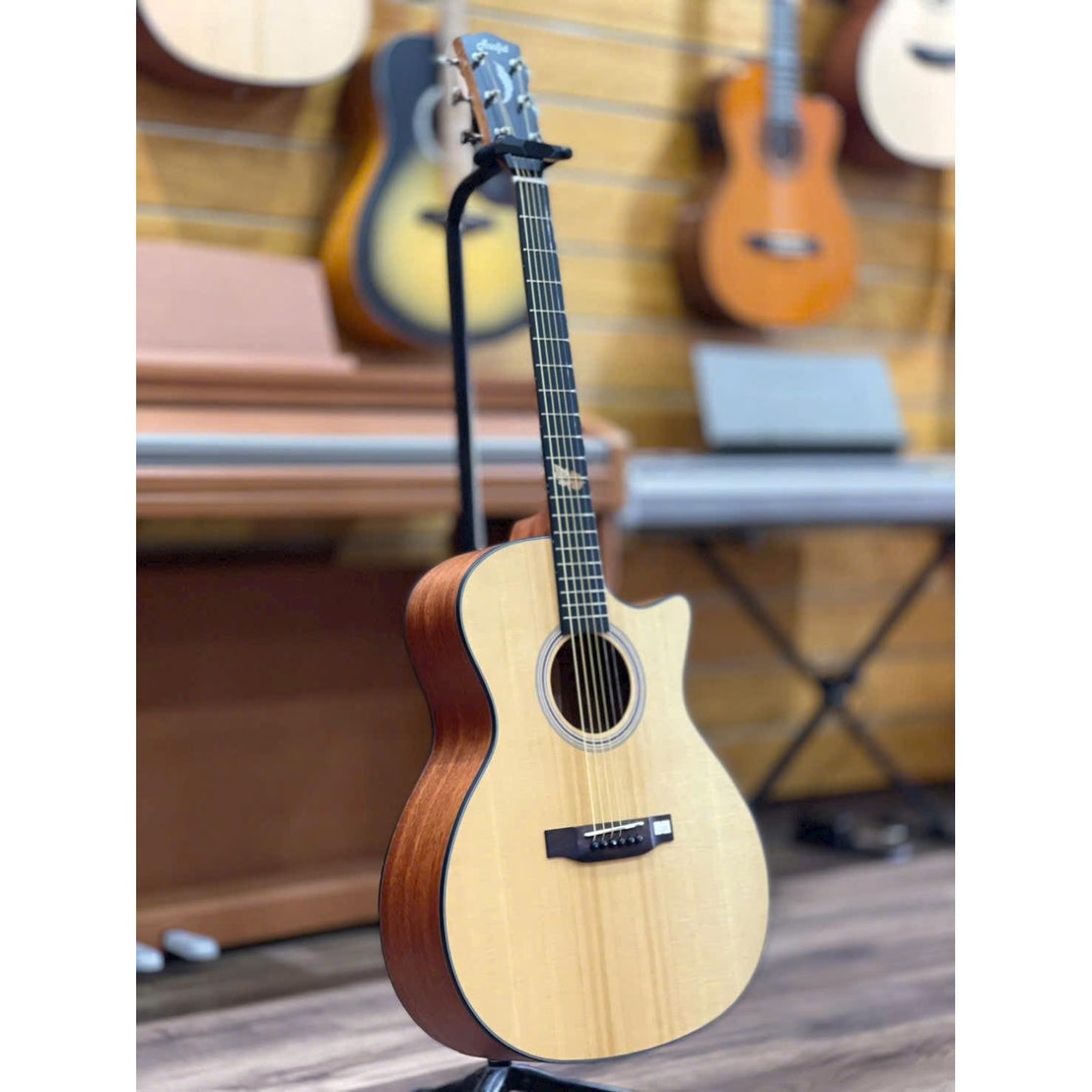 Đàn Guitar Acoustic Asolid 54GA Natural-Mai Nguyên Music