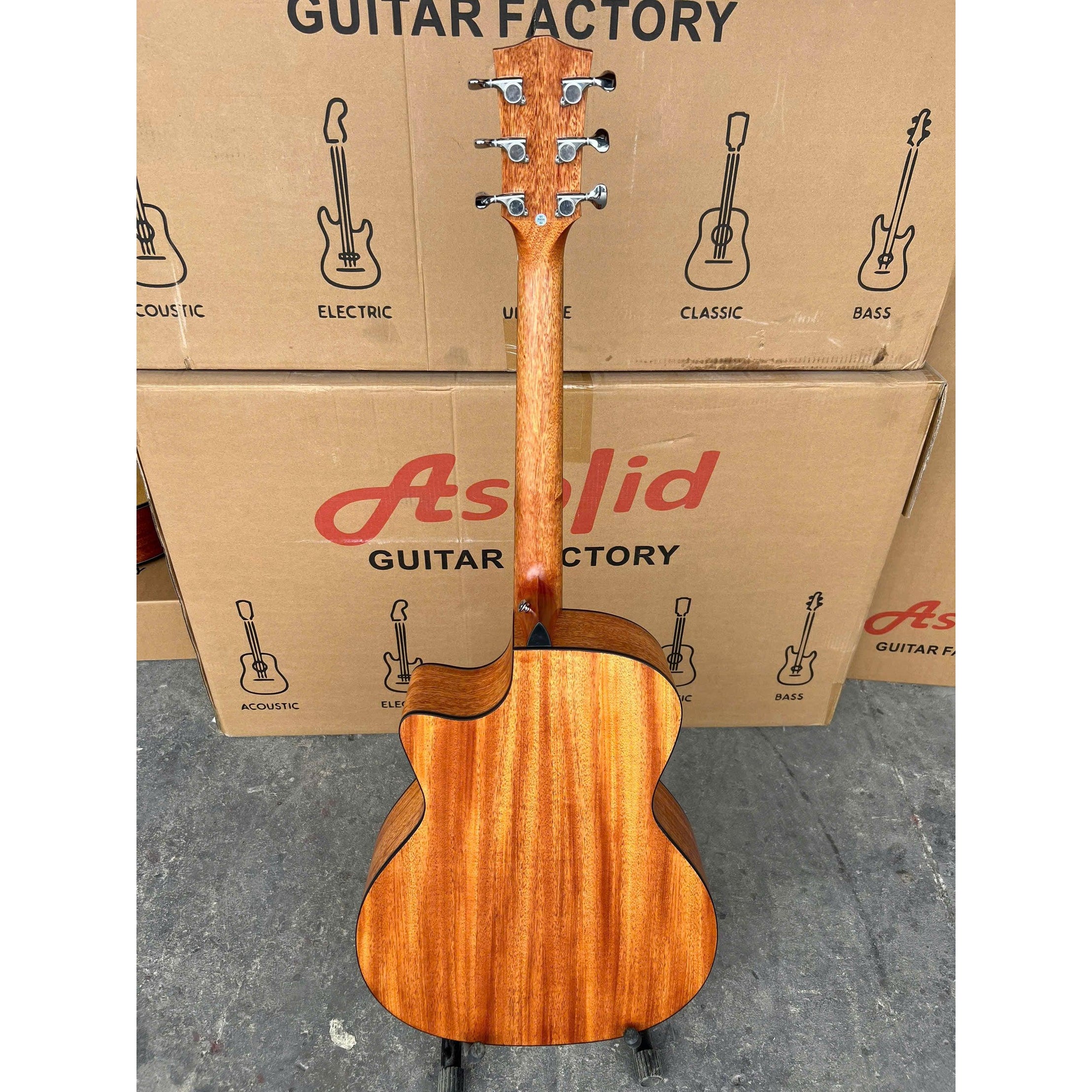 Đàn Guitar Acoustic Asolid 54GA Natural-Mai Nguyên Music