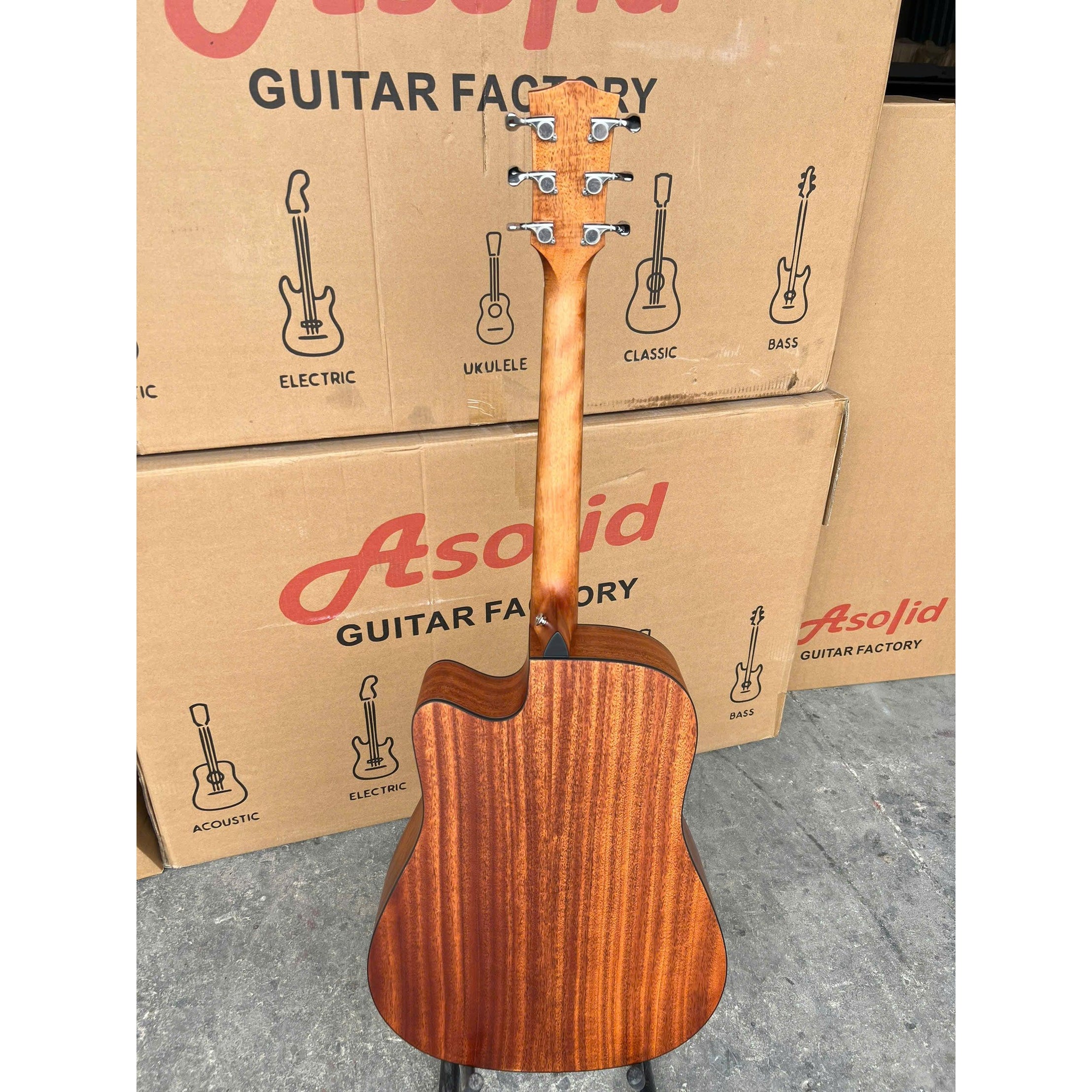 Đàn Guitar Acoustic Asolid 54GD Natural-Mai Nguyên Music