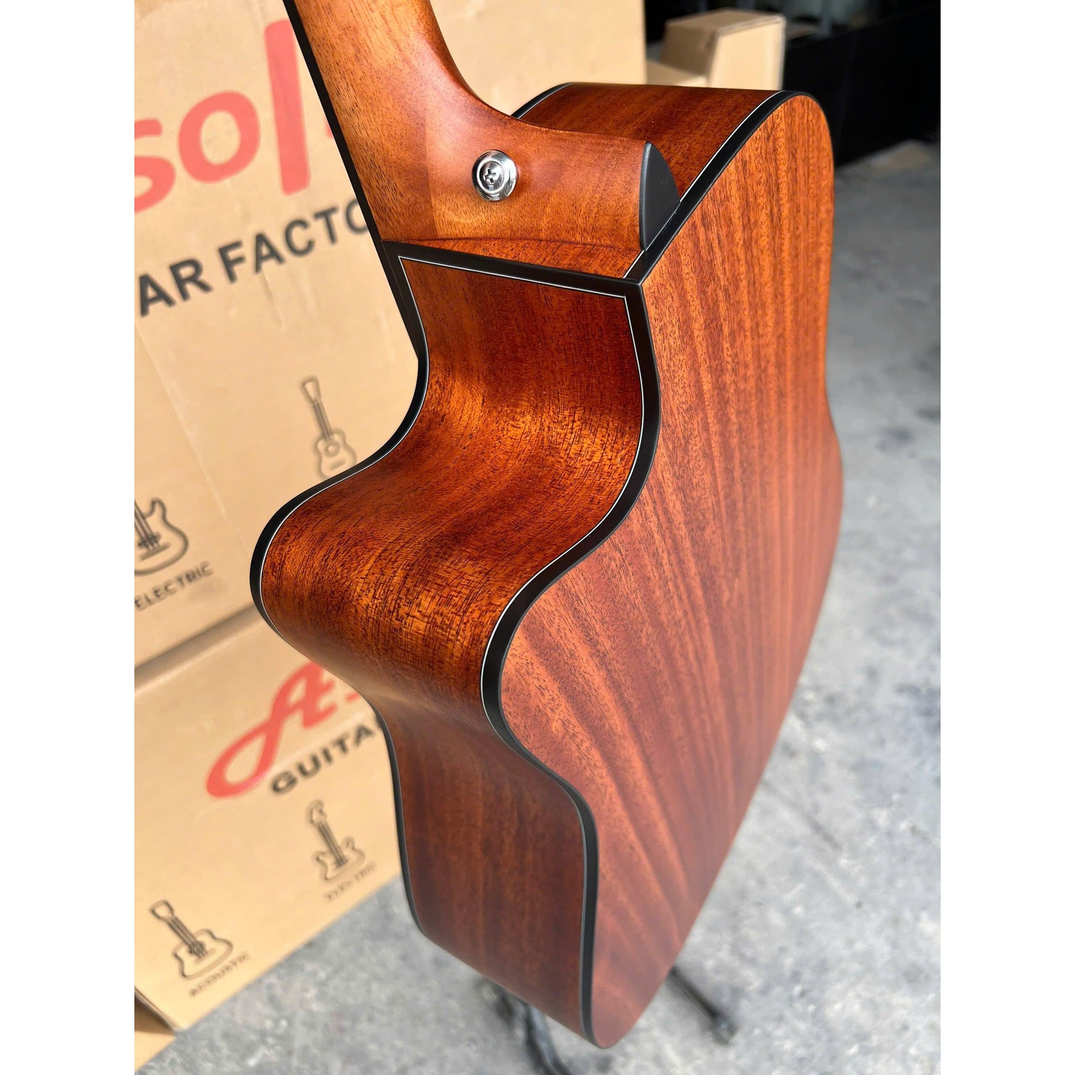 Đàn Guitar Acoustic Asolid 54GD Natural-Mai Nguyên Music