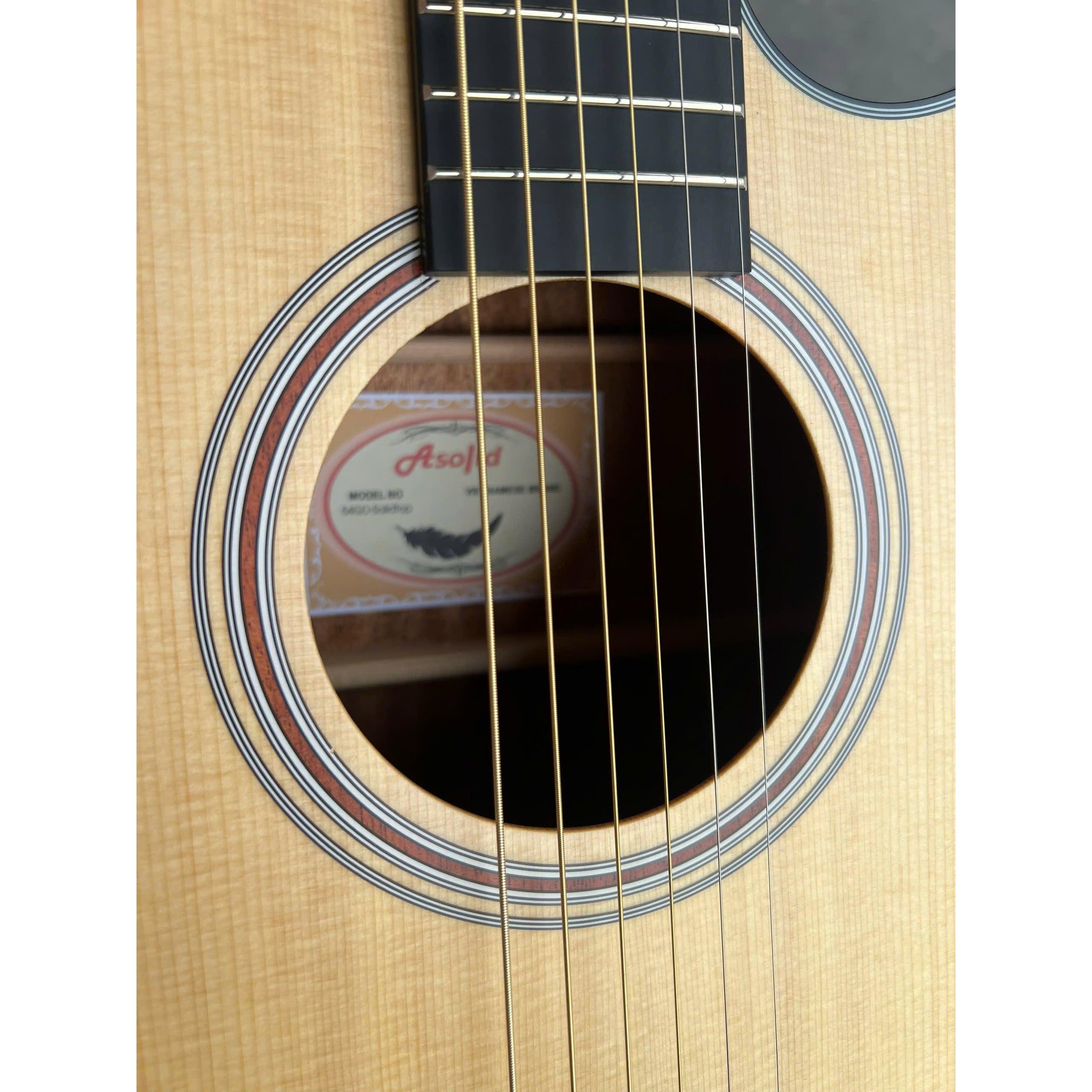 Đàn Guitar Acoustic Asolid 54GD Natural-Mai Nguyên Music