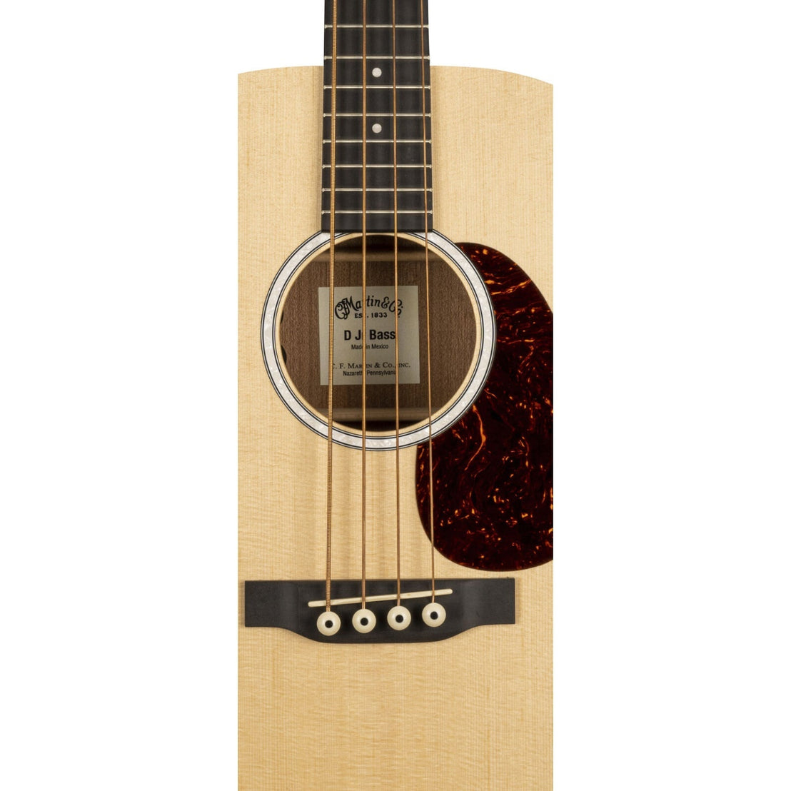 Đàn Guitar Acoustic Bass Martin DJr-10E Bass Sitka Spruce w/Bag-Mai Nguyên Music