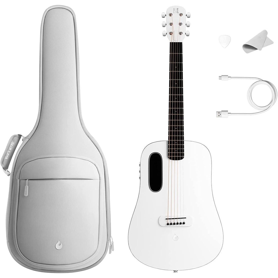 Đàn Guitar Acoustic BLUE LAVA Original Size 36" FreeBoost-Mai Nguyên Music