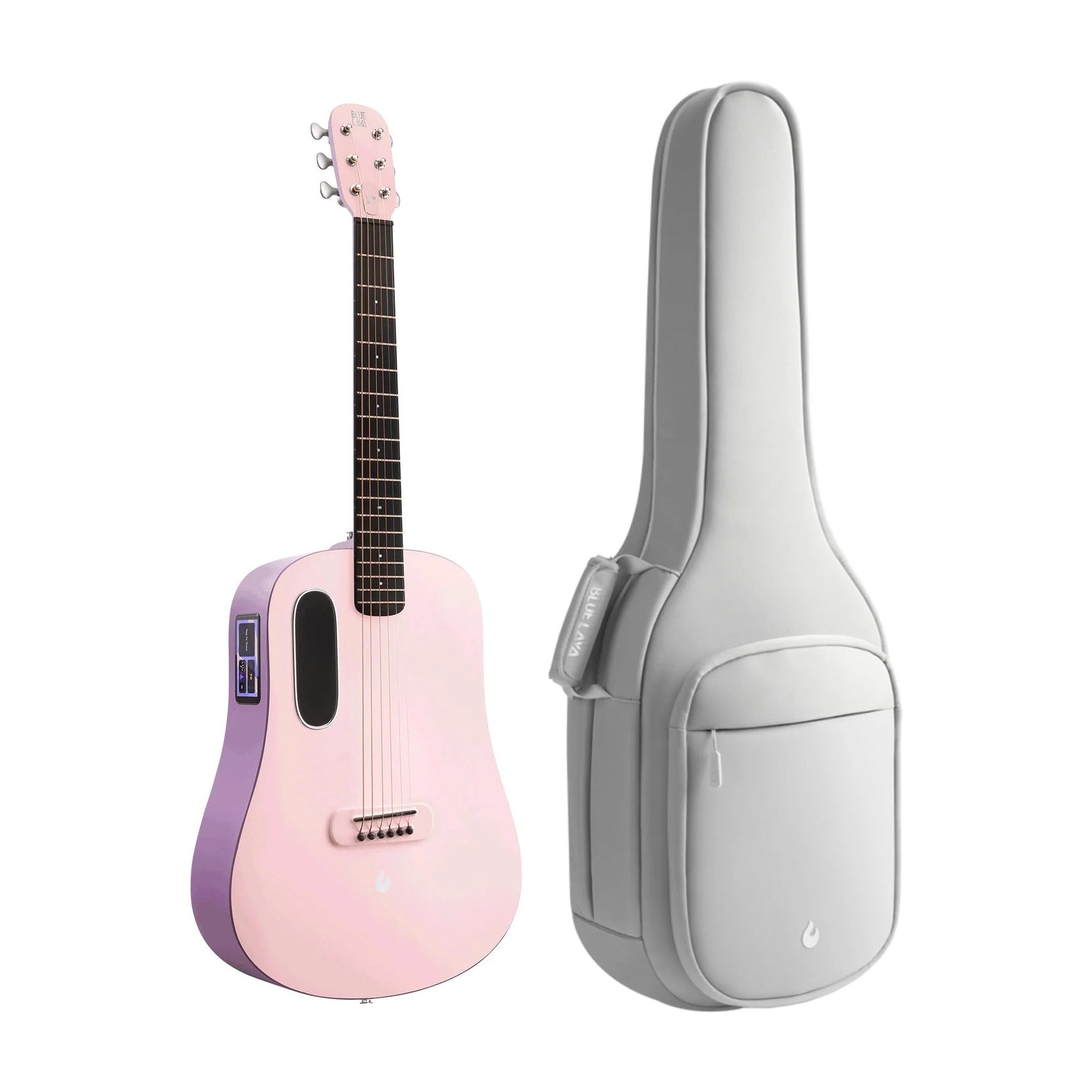 Đàn Guitar Acoustic BLUE LAVA Touch Size 36", Coral/Lavender-Mai Nguyên Music