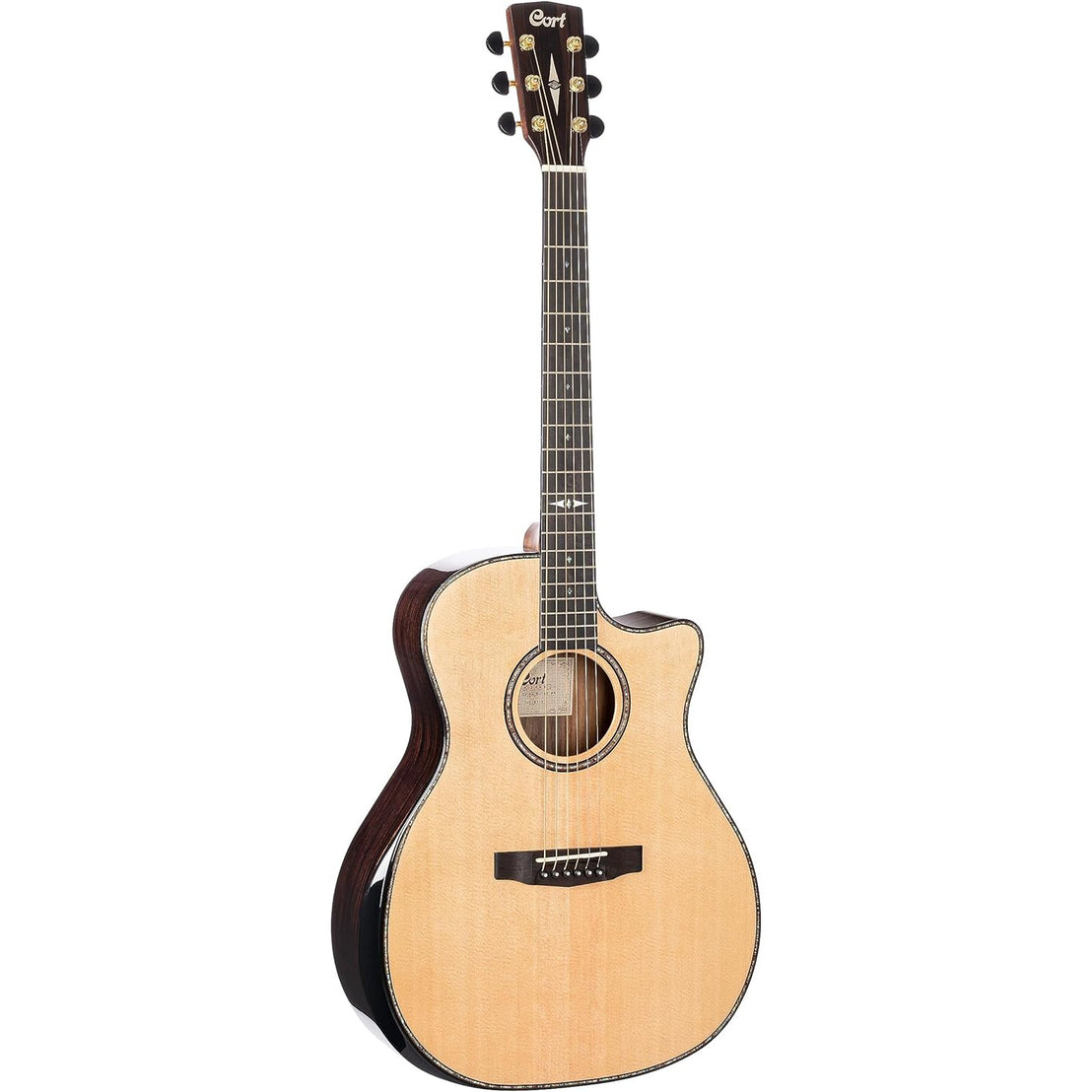Đàn Guitar Acoustic Cort GA-PF Bevel-Mai Nguyên Music