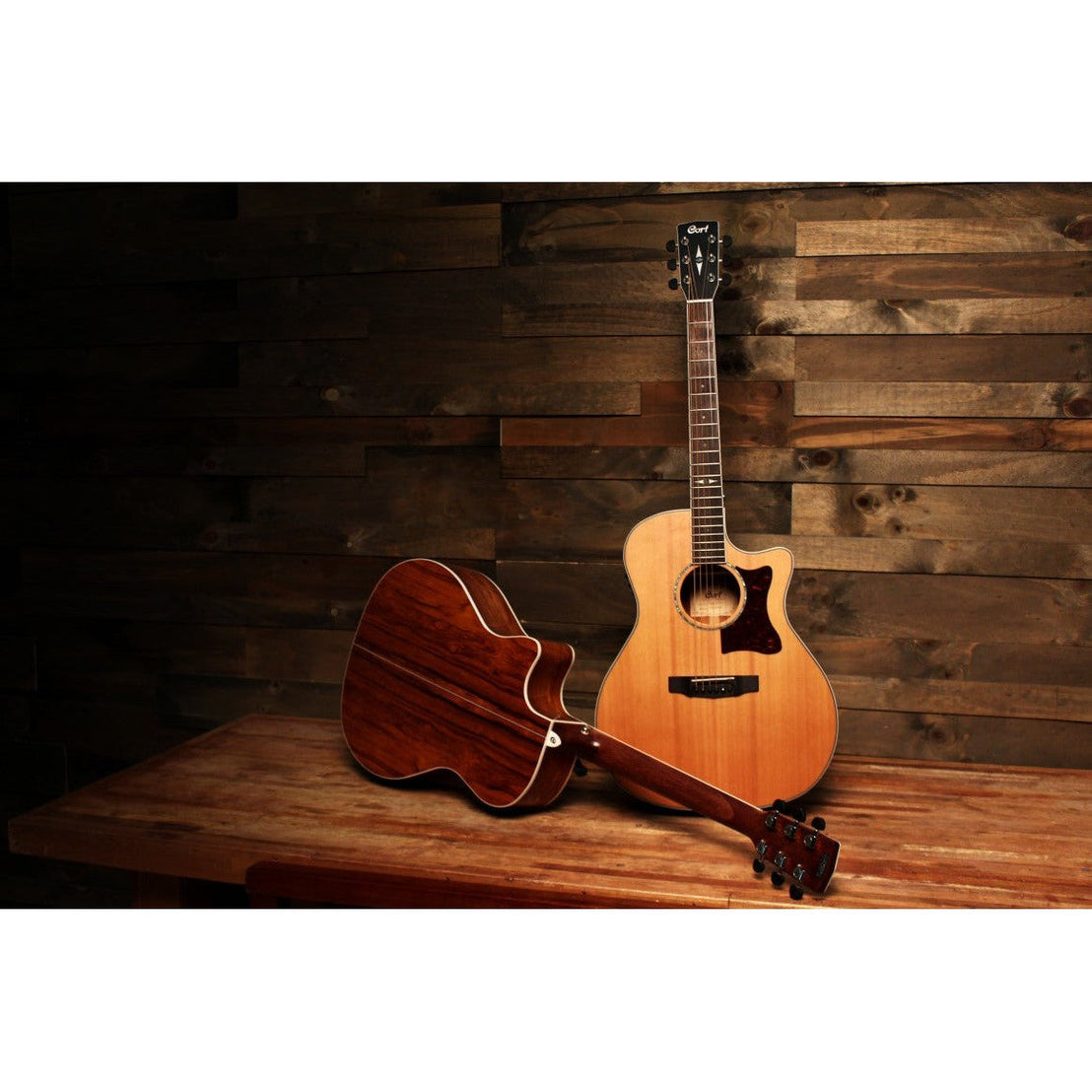 Đàn Guitar Acoustic Cort GA5F-BW-Mai Nguyên Music