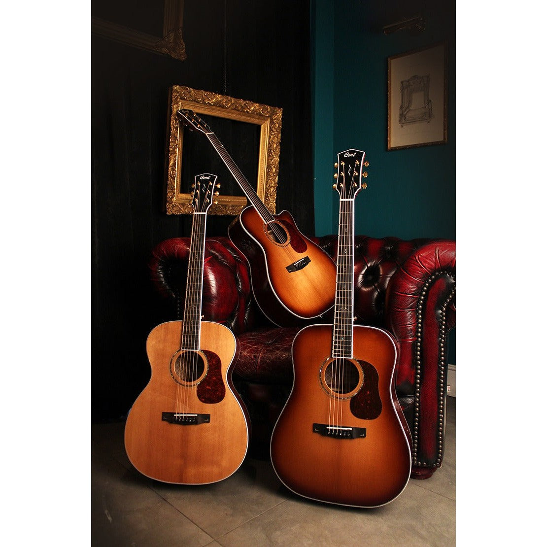 Đàn Guitar Acoustic Cort Gold-A8-Mai Nguyên Music