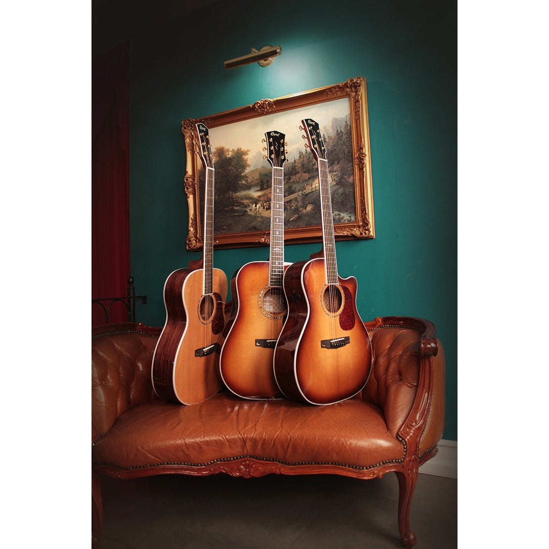 Đàn Guitar Acoustic Cort Gold-A8-Mai Nguyên Music