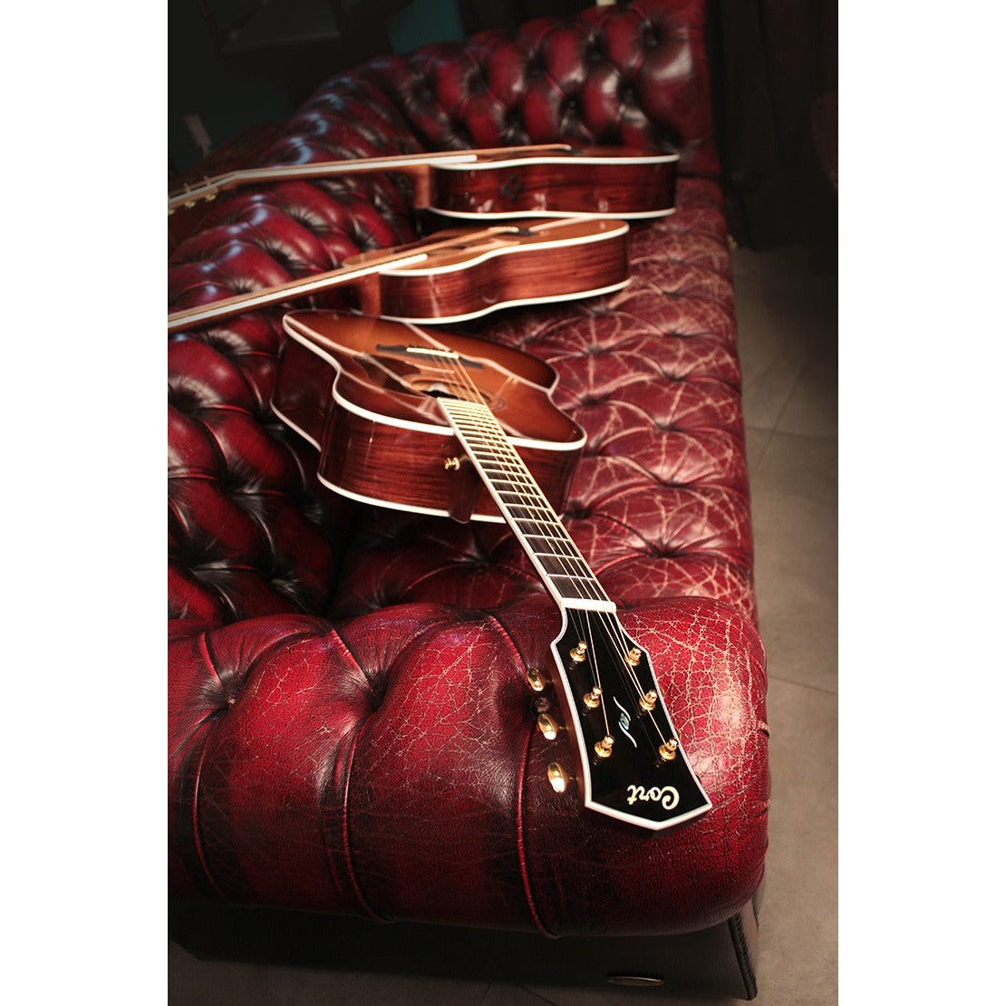 Đàn Guitar Acoustic Cort Gold-D8-Mai Nguyên Music