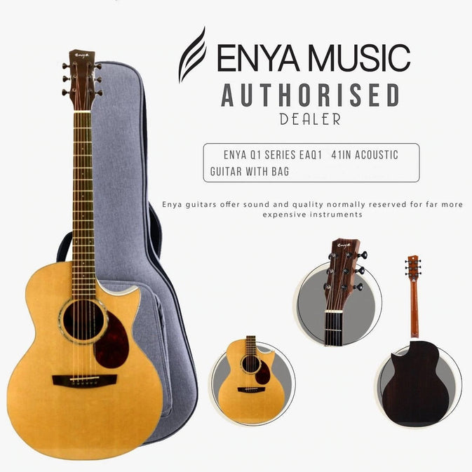 Đàn Guitar Acoustic Enya EA-Q1 - Size 41"-Mai Nguyên Music