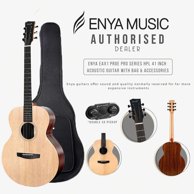 Đàn Guitar Acoustic Enya EA-X1 Pro EQ AcousticPlus - Size 41"-Mai Nguyên Music
