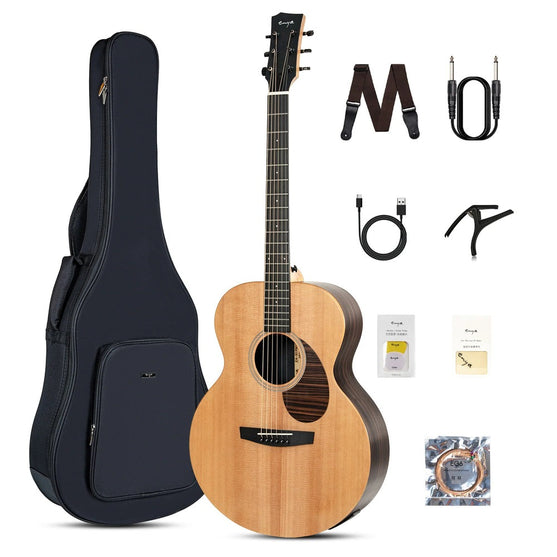 Đàn Guitar Acoustic Enya EA-X1 Pro Max EQ SP1 AcousticPlus 2.0-Mai Nguyên Music