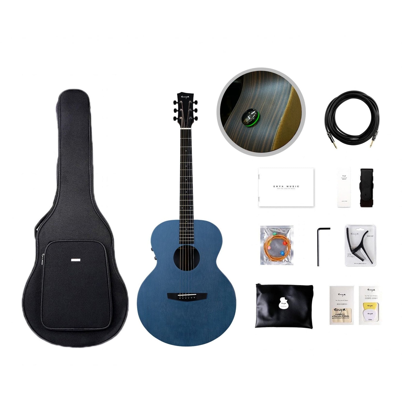 Đàn Guitar Acoustic Enya EA-X1 Pro SP1 Acoustic Plus-Mai Nguyên Music