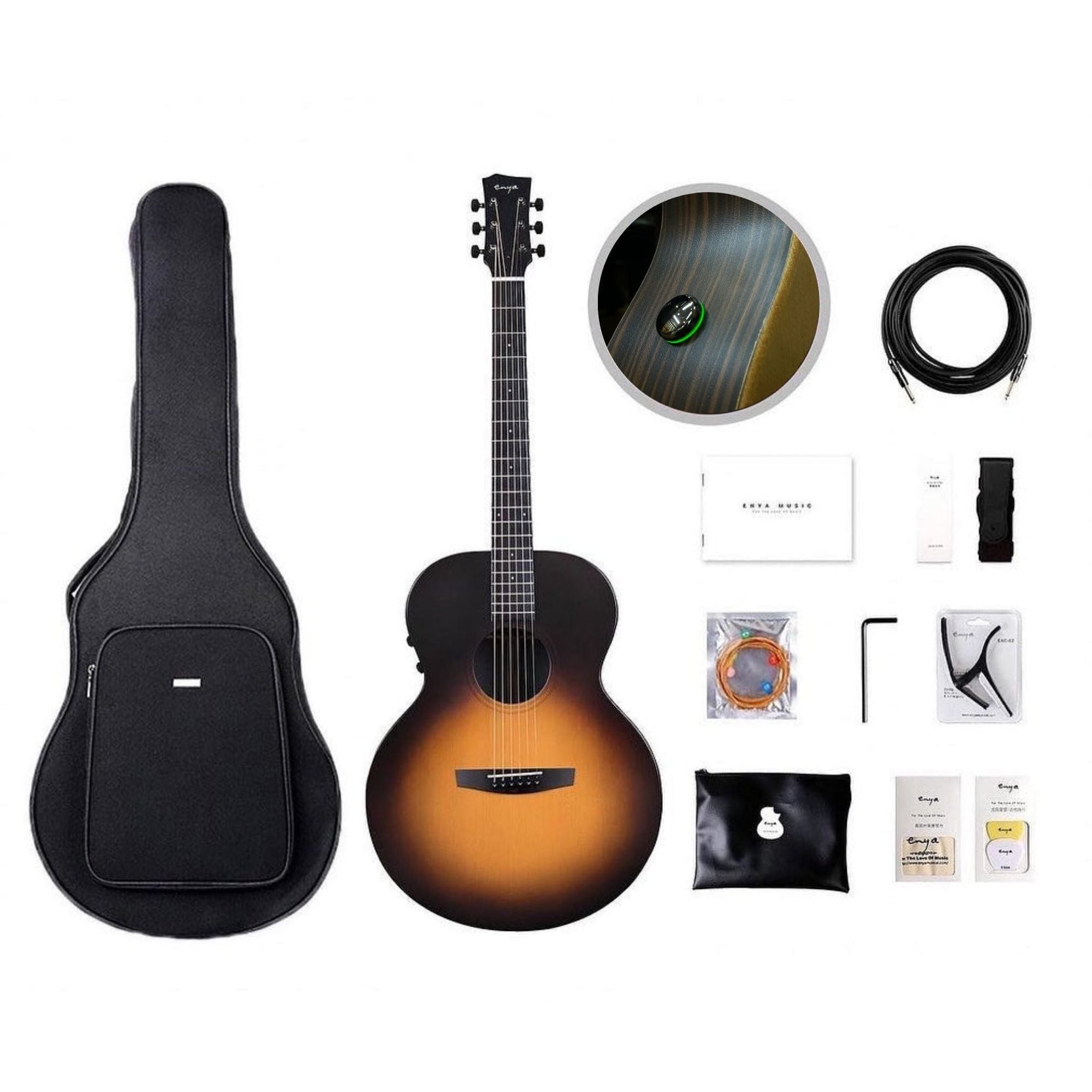 Đàn Guitar Acoustic Enya EA-X1 Pro SP1 Acoustic Plus-Mai Nguyên Music