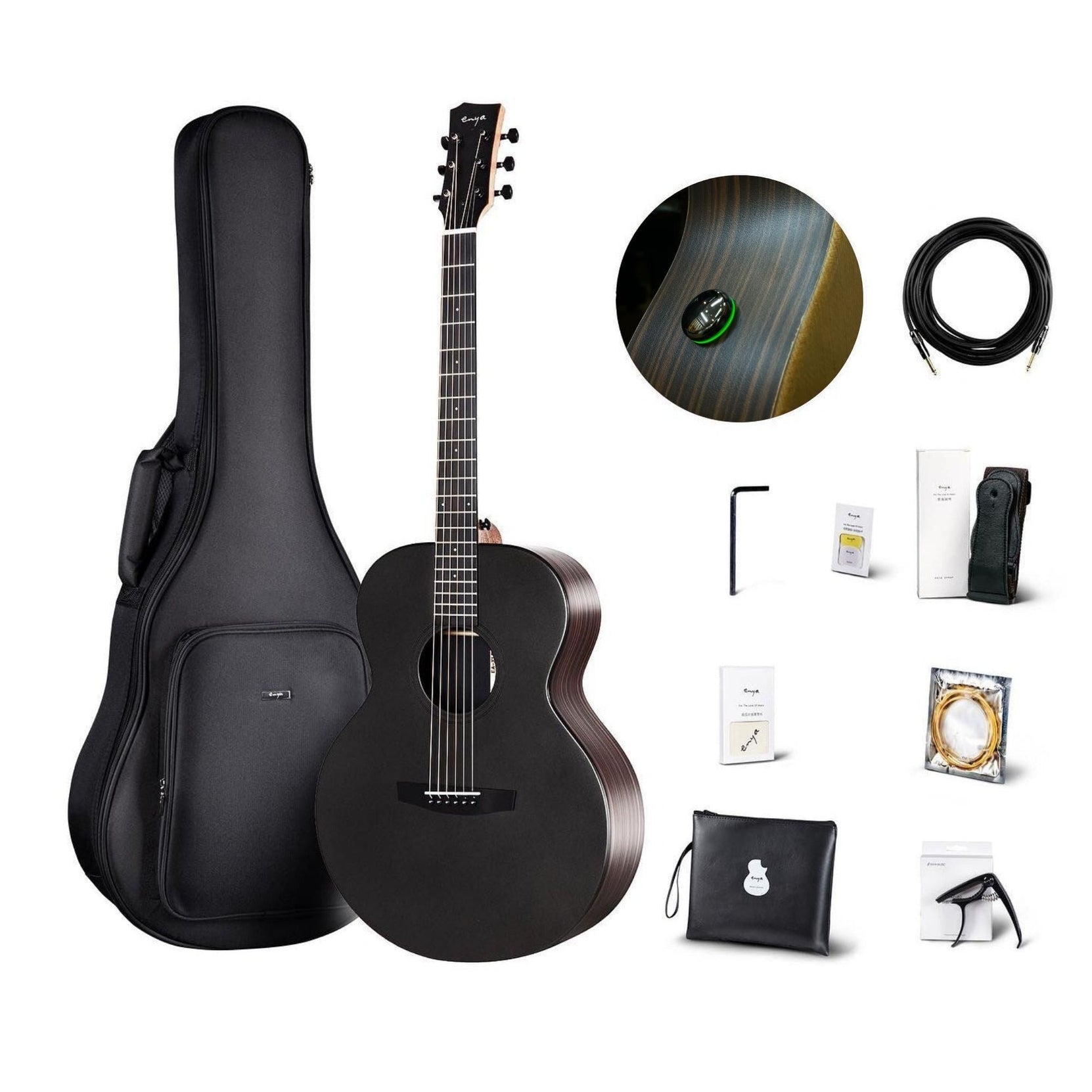 Đàn Guitar Acoustic Enya EA-X1 Pro SP1 Acoustic Plus-Mai Nguyên Music