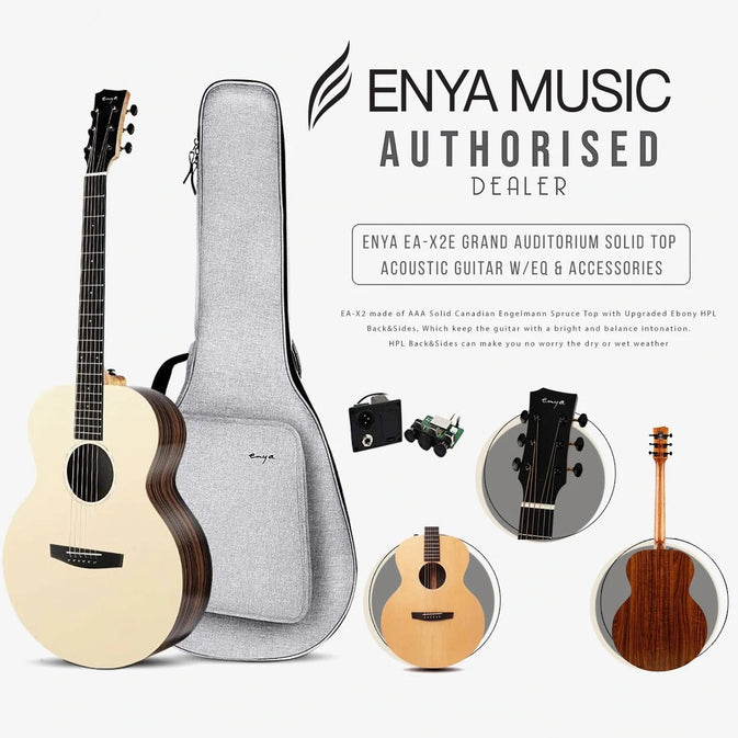 Đàn Guitar Acoustic Enya EA-X2 EQ AcousticPlus - Size 41"-Mai Nguyên Music