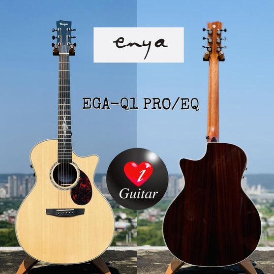 Đàn Guitar Acoustic Enya EGA-Q1 EQ Pro AcousticPlus - Size 41"-Mai Nguyên Music