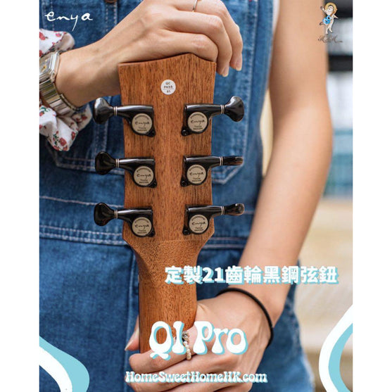 Đàn Guitar Acoustic Enya EGA-Q1 EQ Pro AcousticPlus - Size 41"-Mai Nguyên Music