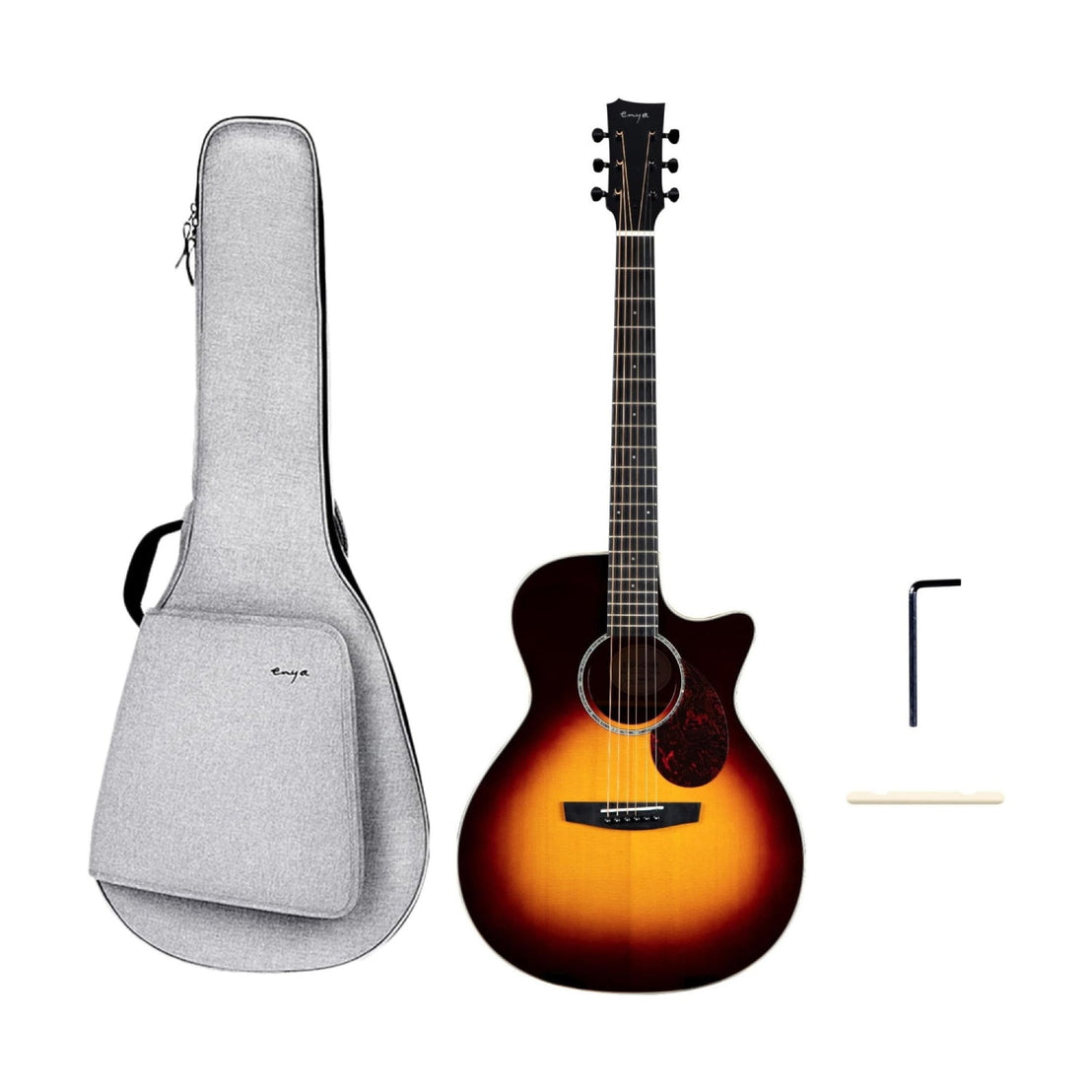 Đàn Guitar Acoustic Enya EGA-Q1M - Size 41"-Mai Nguyên Music