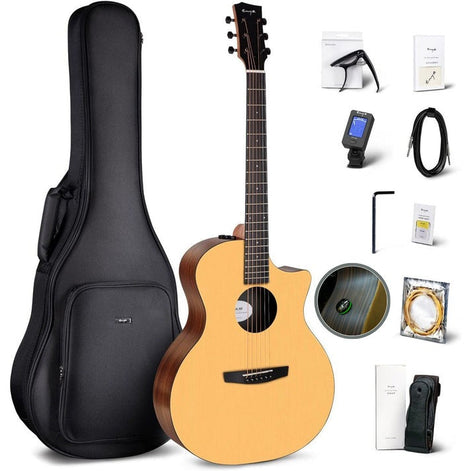 Đàn Guitar Acoustic Enya EGA-X0 Pro SP1 AcousticPlus-Mai Nguyên Music