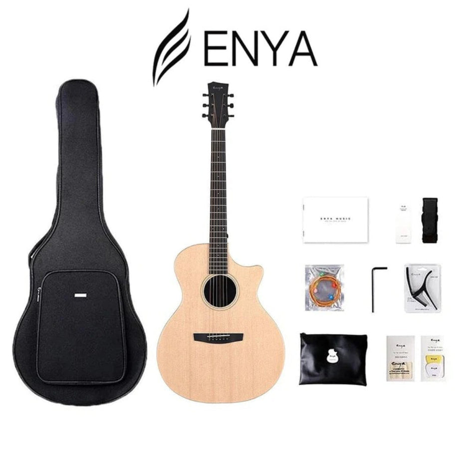 Đàn Guitar Acoustic Enya EGA-X1 Pro EQ AcousticPlus - Size 41"-Mai Nguyên Music