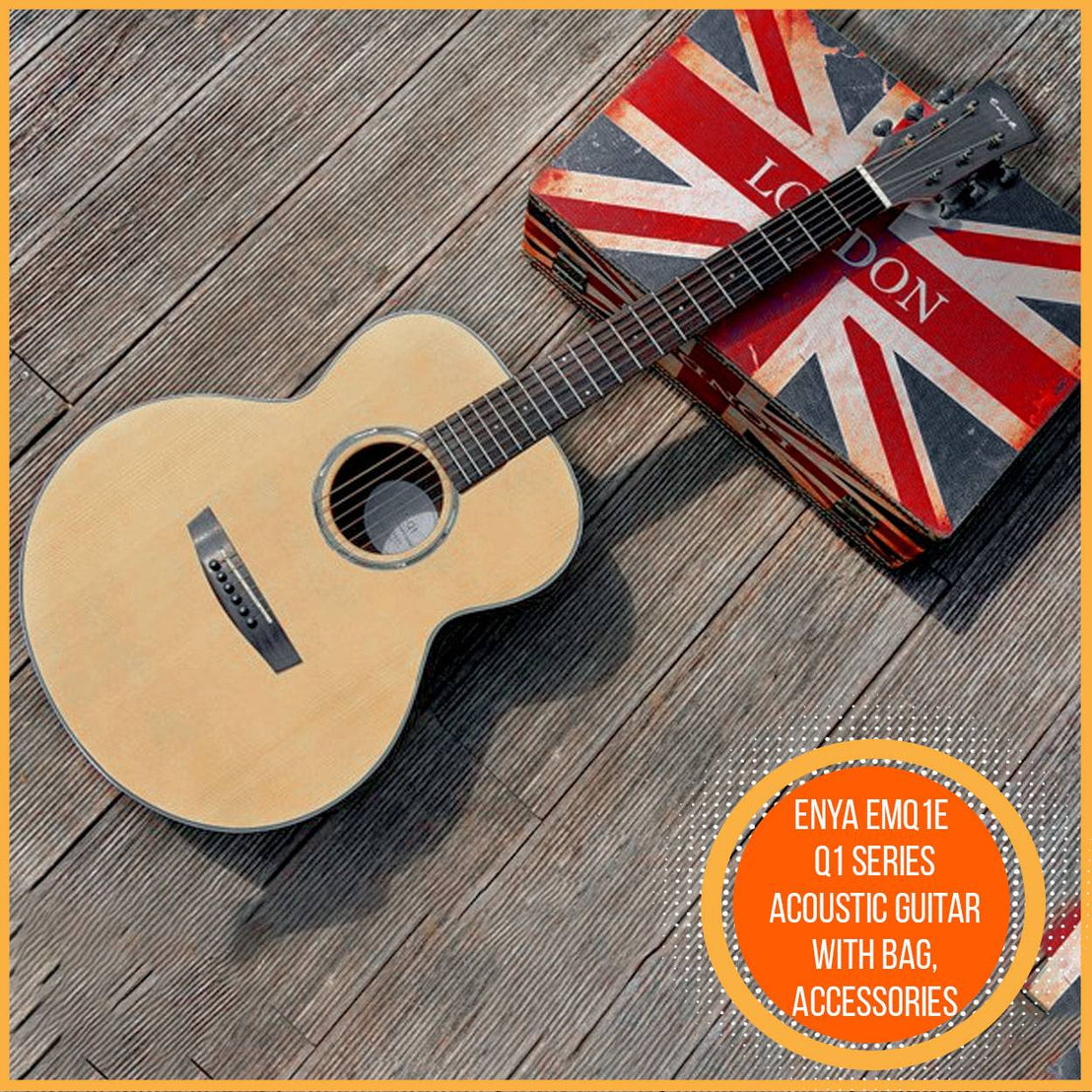 Đàn Guitar Acoustic Enya EM-Q1 EQ AcousticPlus - Size 36"-Mai Nguyên Music