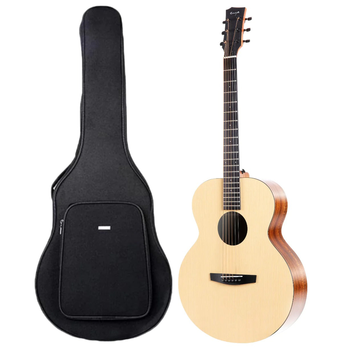 Đàn Guitar Acoustic Enya EM-X0, Natural - Size 36"-Mai Nguyên Music