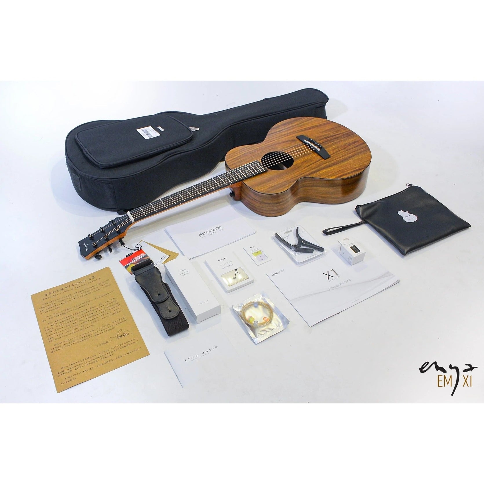 Đàn Guitar Acoustic Enya EM-X1 - Size 36"-Mai Nguyên Music