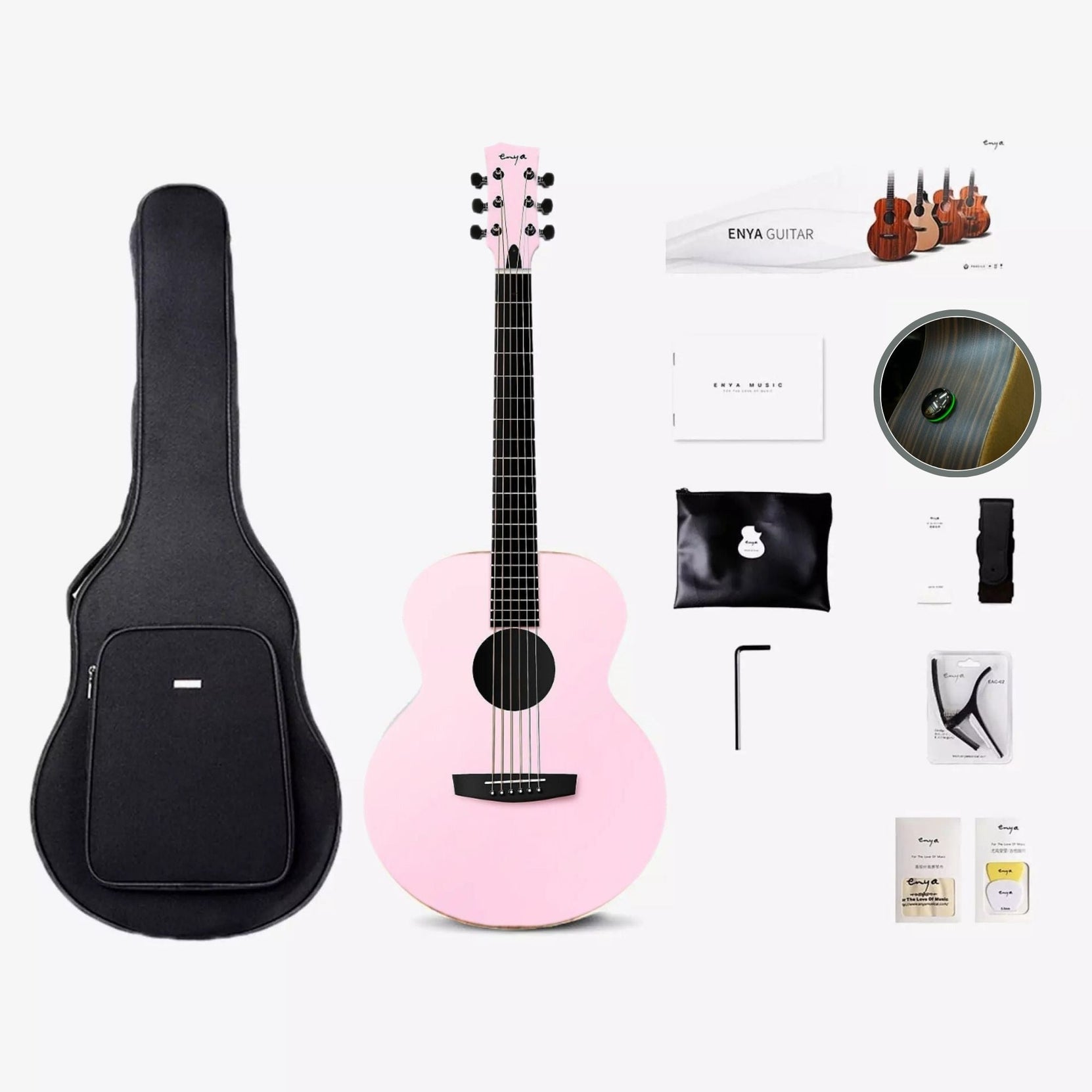 Đàn Guitar Acoustic Enya EM-X1 SP1 AcousticPlus-Mai Nguyên Music