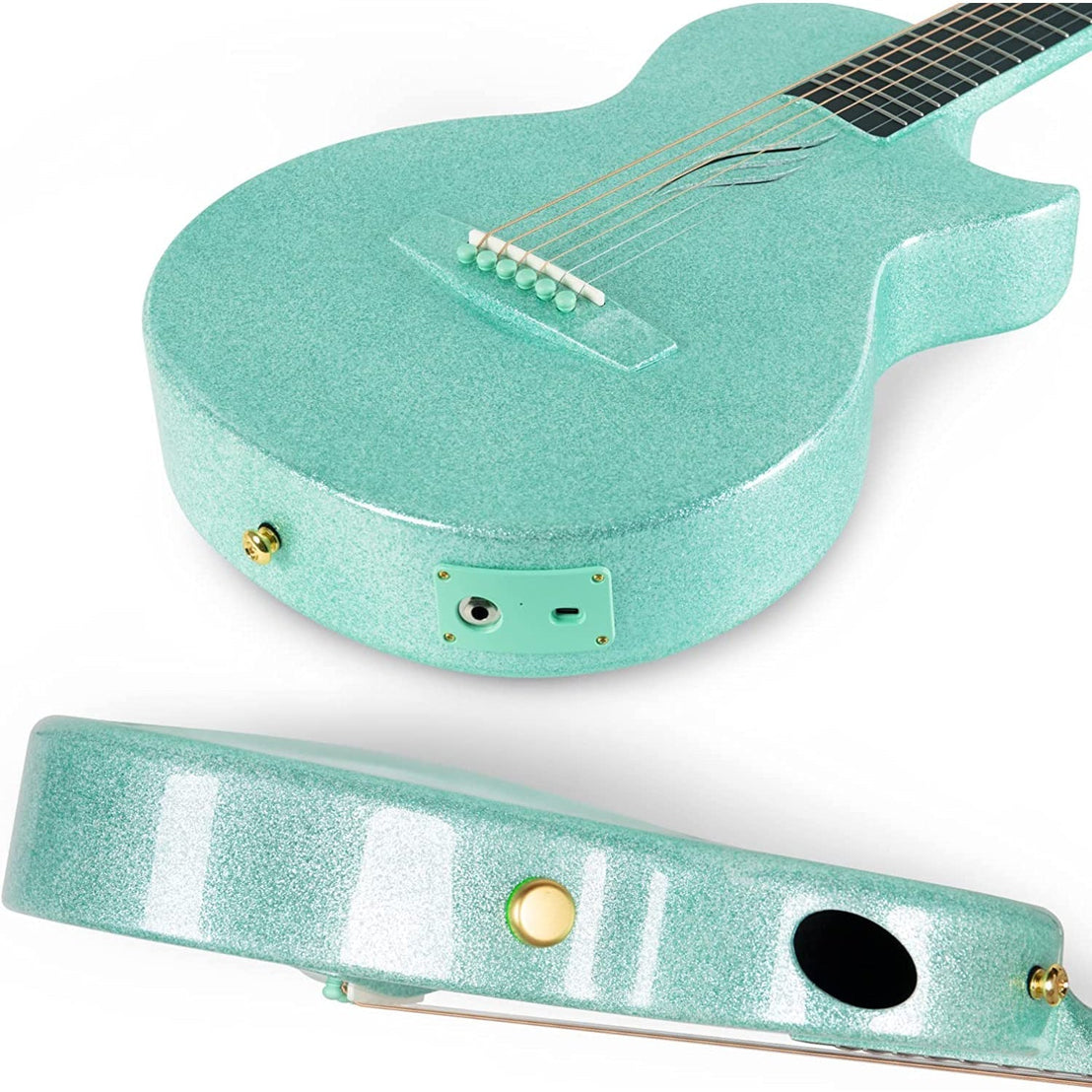 Đàn Guitar Acoustic Enya NOVA GO SP1 AcousticPlus, Sparkling Green-Mai Nguyên Music