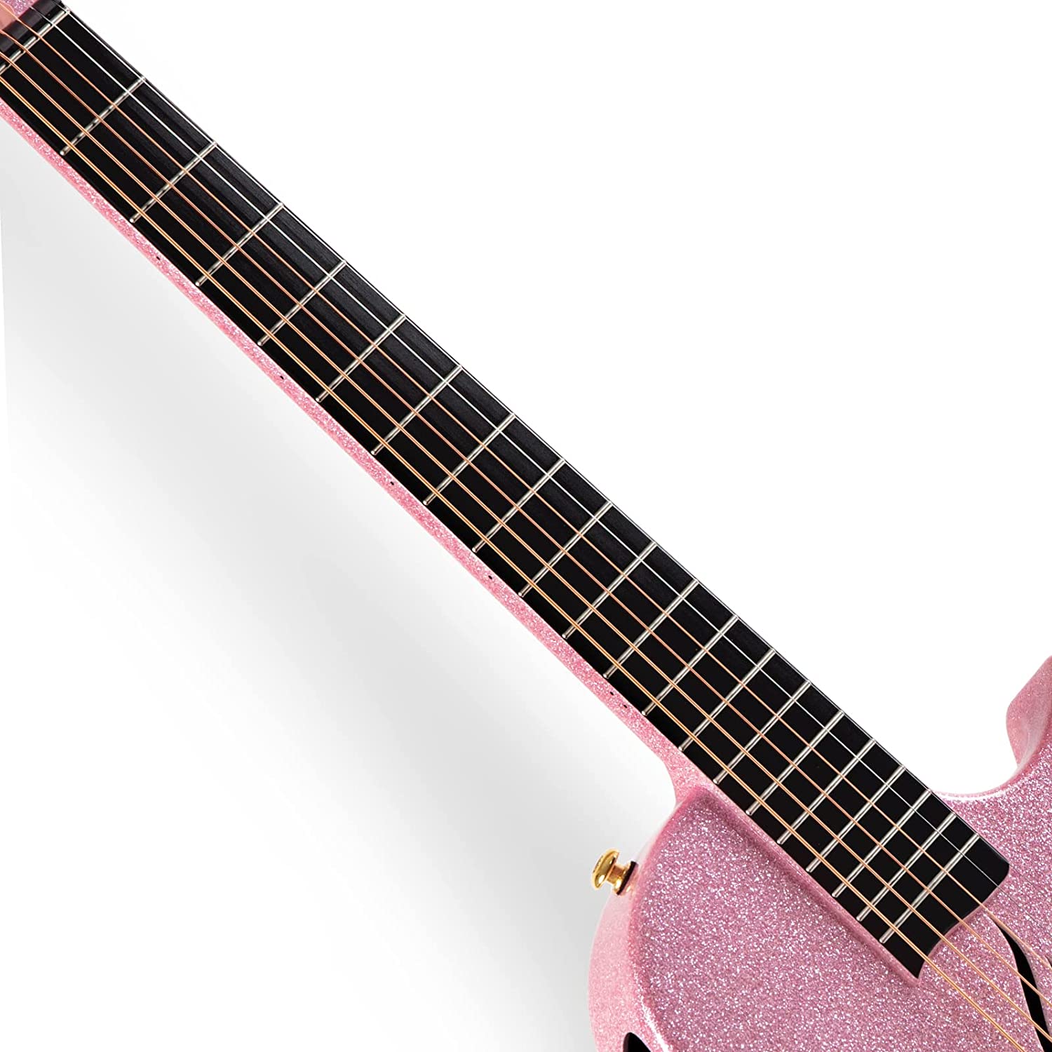 Đàn Guitar Acoustic Enya NOVA GO SP1 AcousticPlus, Sparkling Pink-Mai Nguyên Music