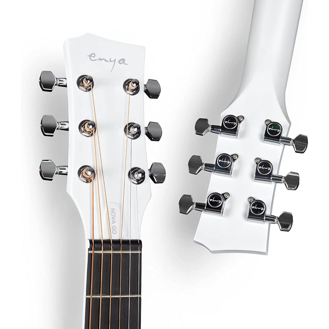 Đàn Guitar Acoustic Enya NOVA GO SP1 AcousticPlus, White-Mai Nguyên Music