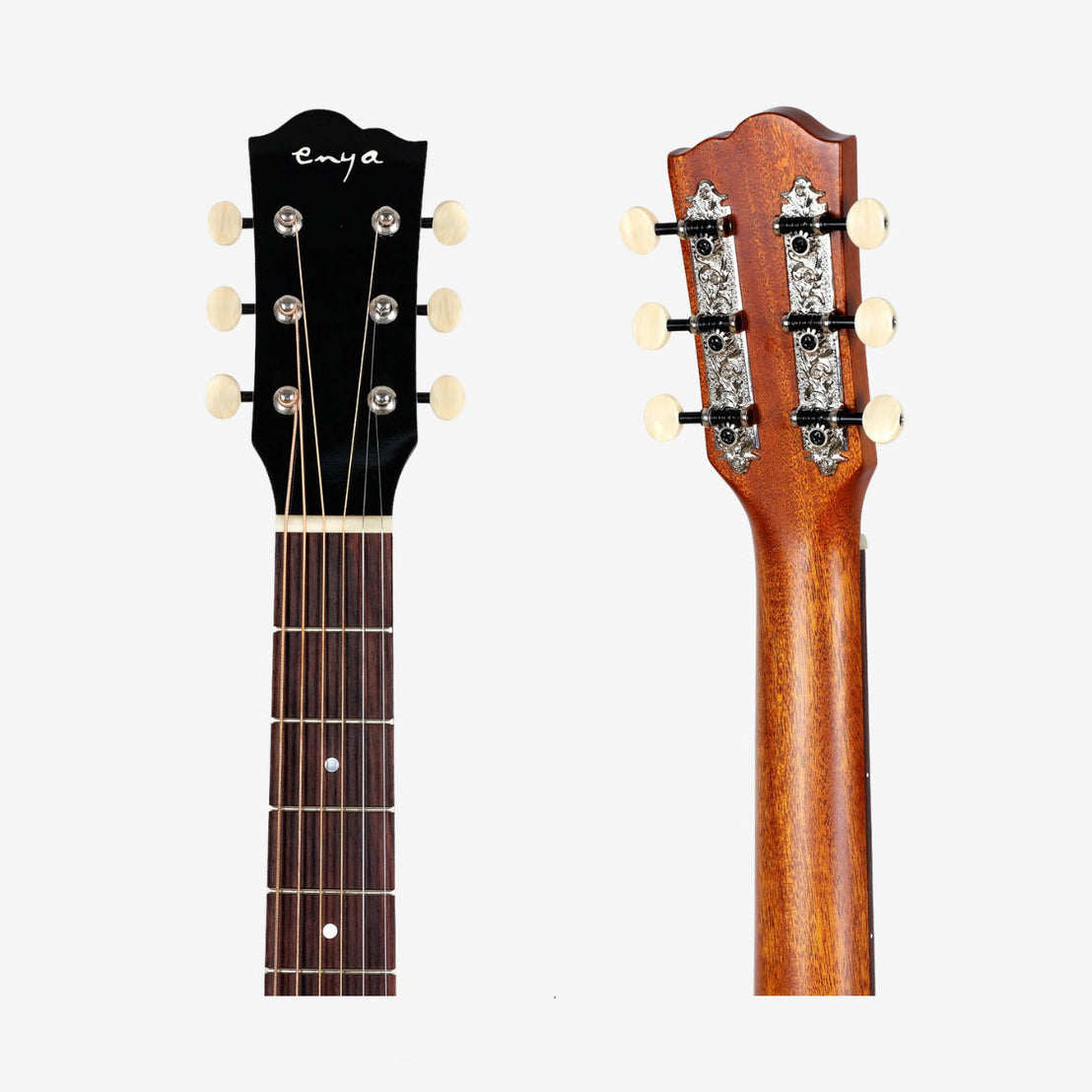 Đàn Guitar Acoustic Enya T-05B Parlor-Mai Nguyên Music