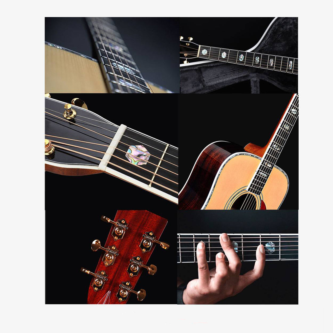 Đàn Guitar Acoustic Enya T-10OM w/Case-Mai Nguyên Music