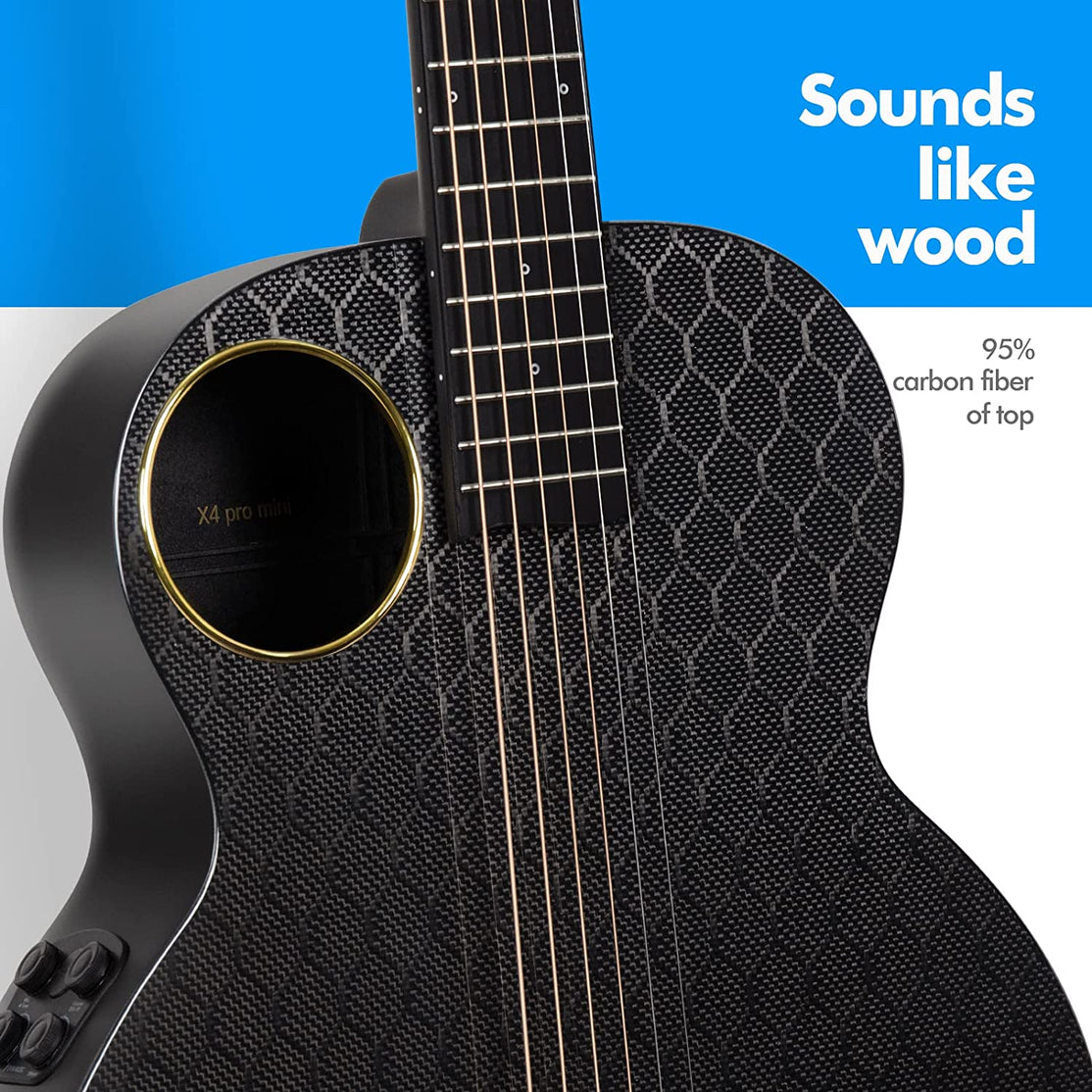 Đàn Guitar Acoustic Enya X4 Pro Mini AcousticPlus - Size 36"-Mai Nguyên Music