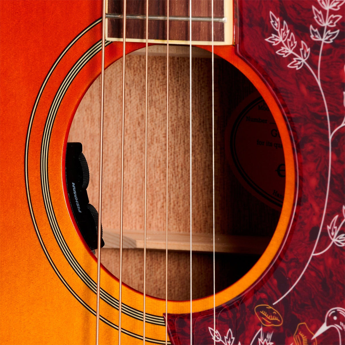 Đàn Guitar Acoustic Epiphone Hummingbird Standard - Cherry Sunburst-Mai Nguyên Music