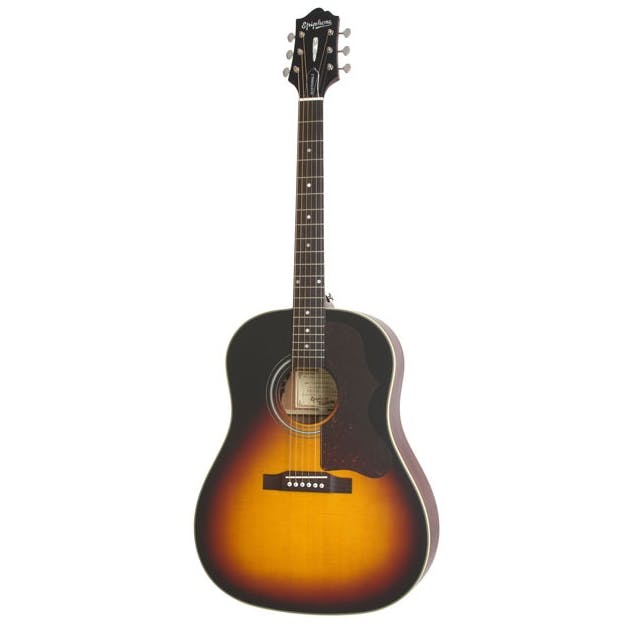 Đàn Guitar Acoustic Epiphone Masterbilt AJ-45ME, Vintage Sunburst Satin-Mai Nguyên Music