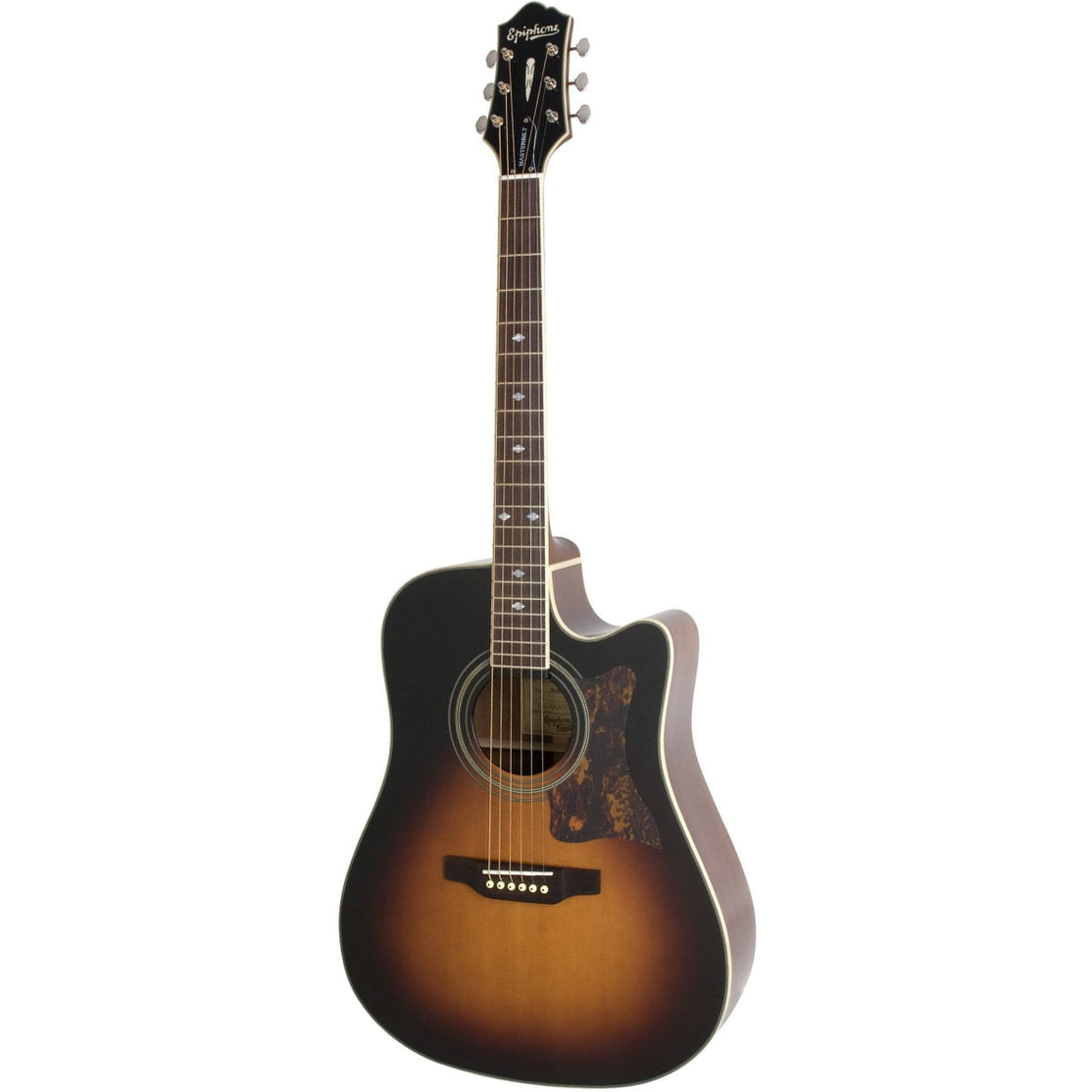 Đàn Guitar Acoustic Epiphone Masterbilt DR-500MCE, Vintage Sunburst-Mai Nguyên Music