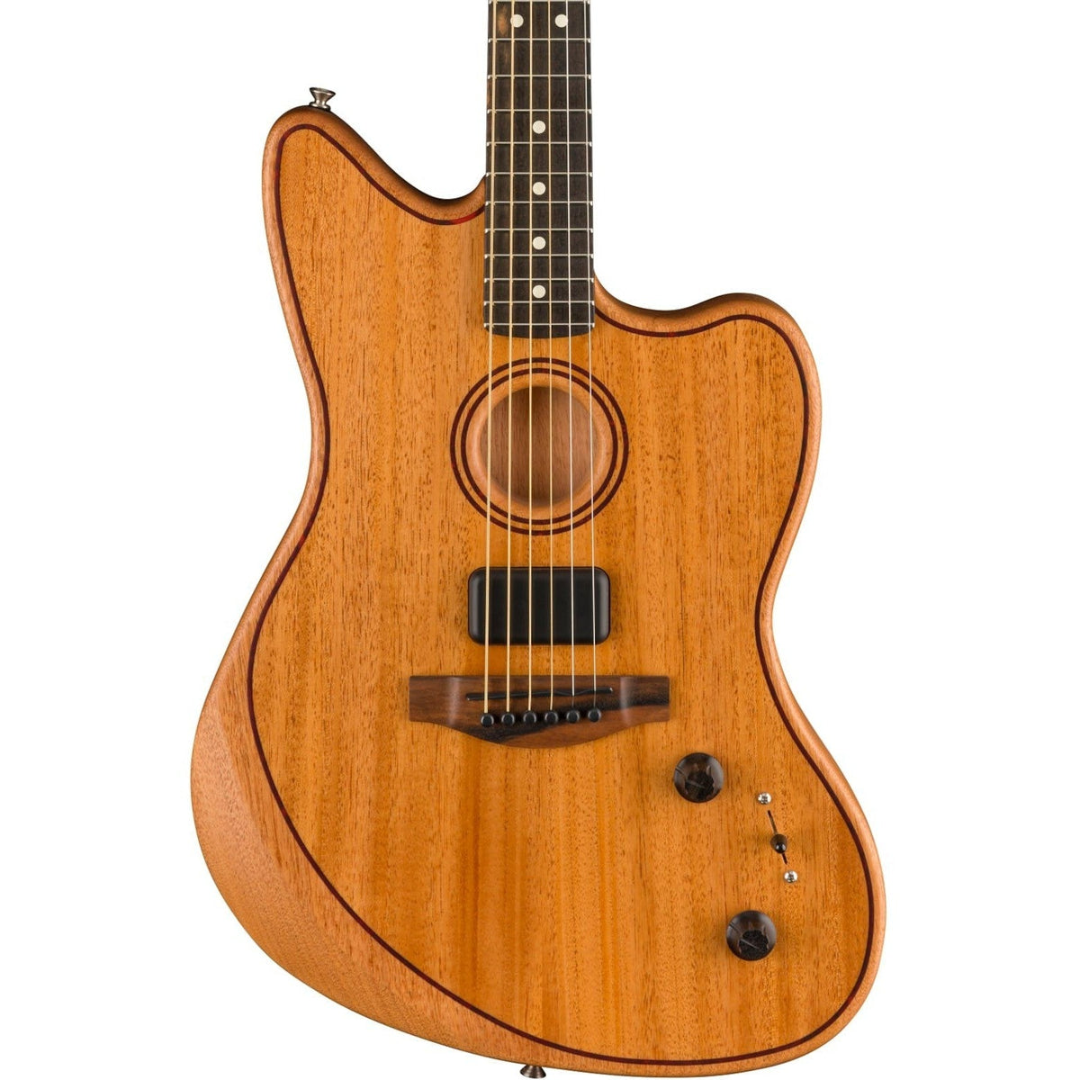 Đàn Guitar Acoustic Fender American Acoustasonic Jazzmaster All-Mahogany-Mai Nguyên Music