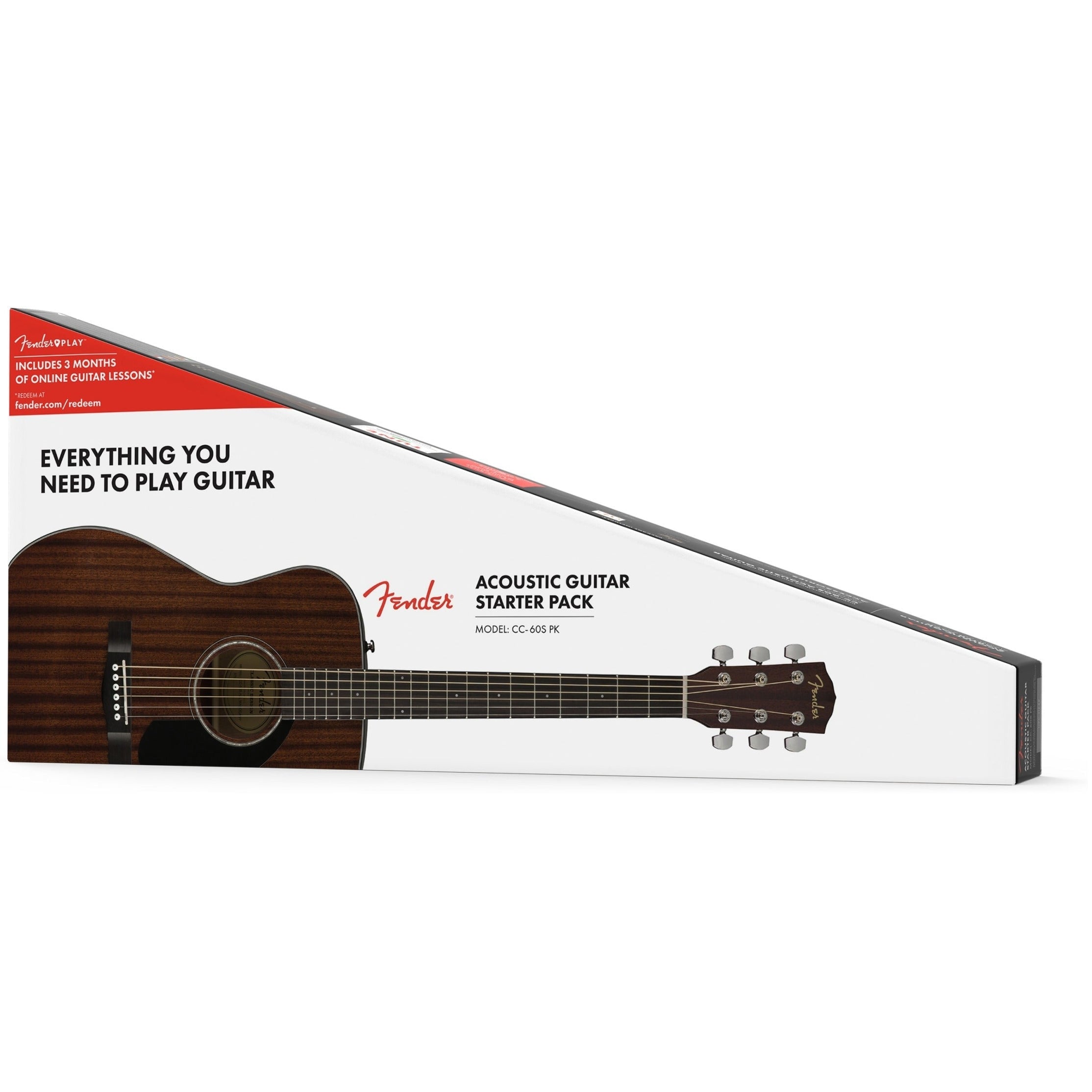 Đàn Guitar Acoustic Fender CC-60S Concert Pack V2 All-Mahogany-Mai Nguyên Music